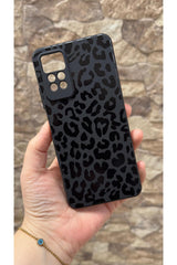 Redmi Note 11 Pro/Note 12 Pro 4G Uyumlu Leopar Desenli Silikon Darbe Emici Klasik Korumalı Rubber Kılıf
