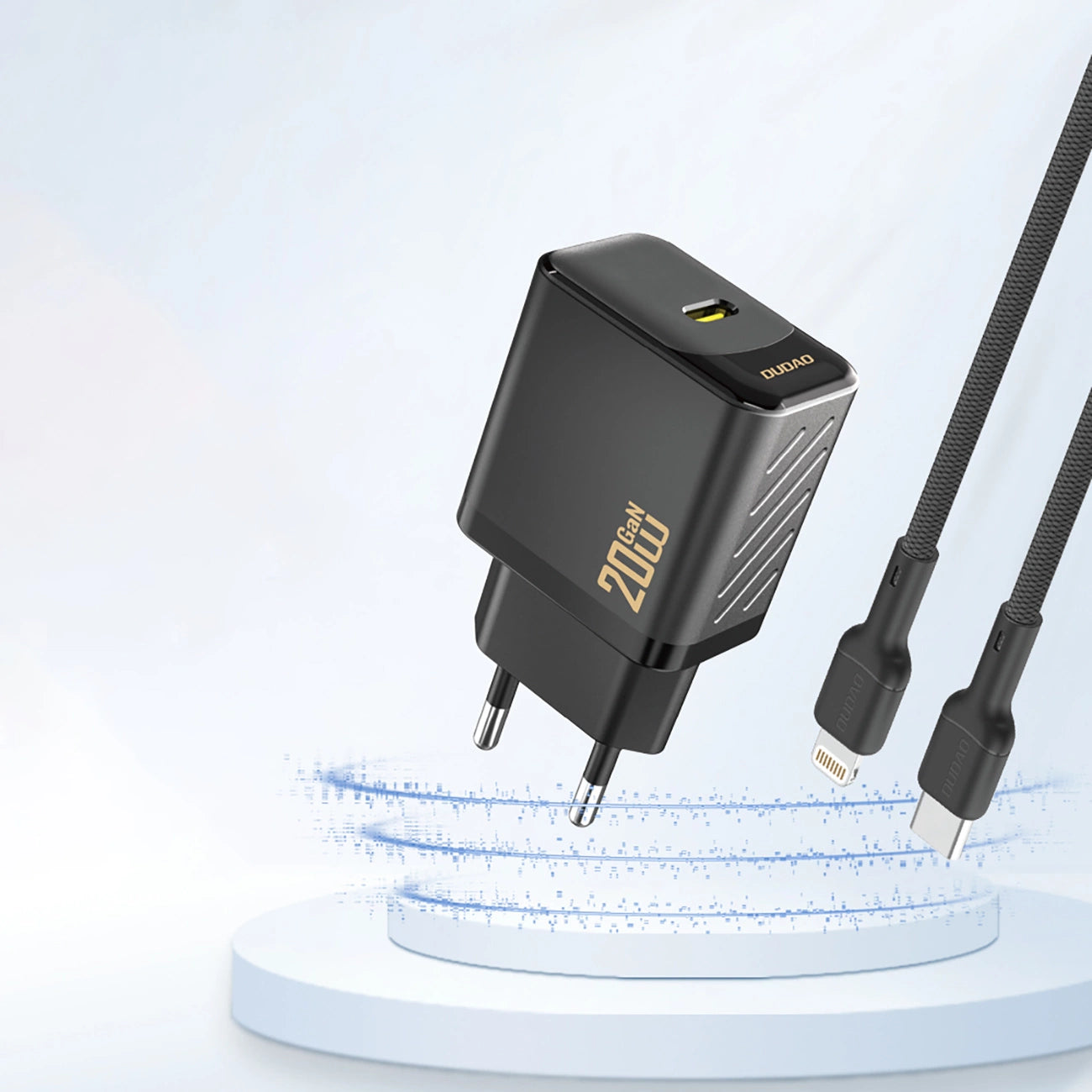 DUDAO A26 PD20W GaN USB-C Şarj Cihazı - Beyaz