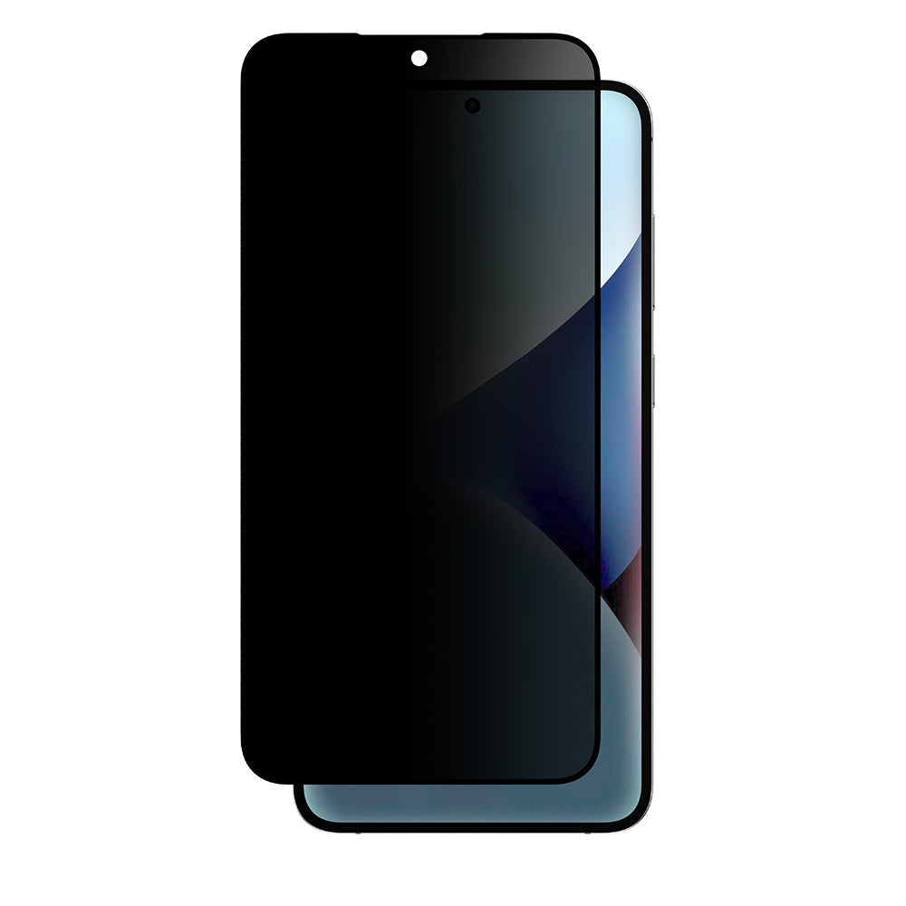 Galaxy S25 Plus Amazingthing Radix Privacy Parmak İzi Bırakmayan Temperli Cam Ekran Koruyucu Siyah