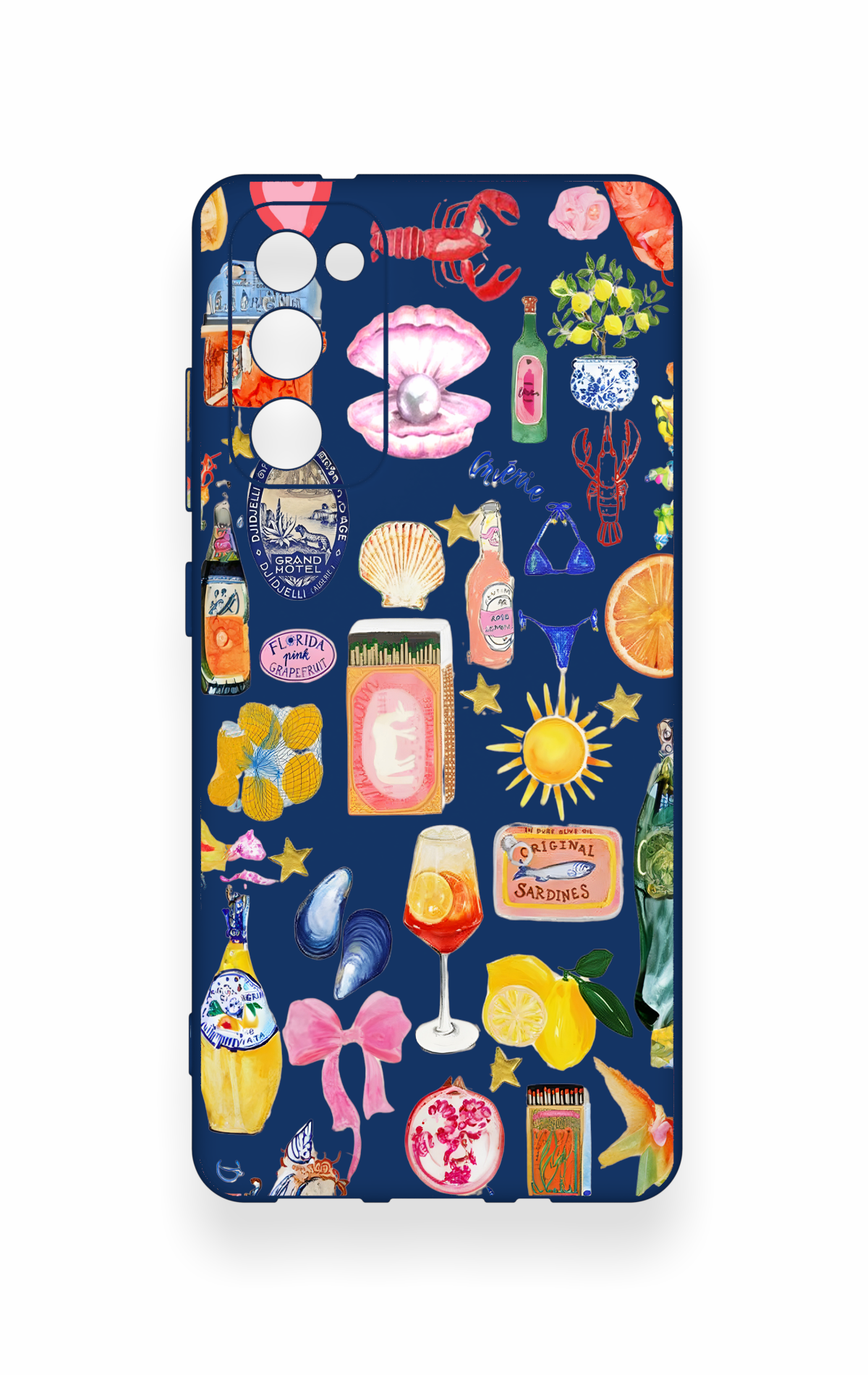 Samsung S20Fe Uyumlu Summer Desenli Silikon Kılıf