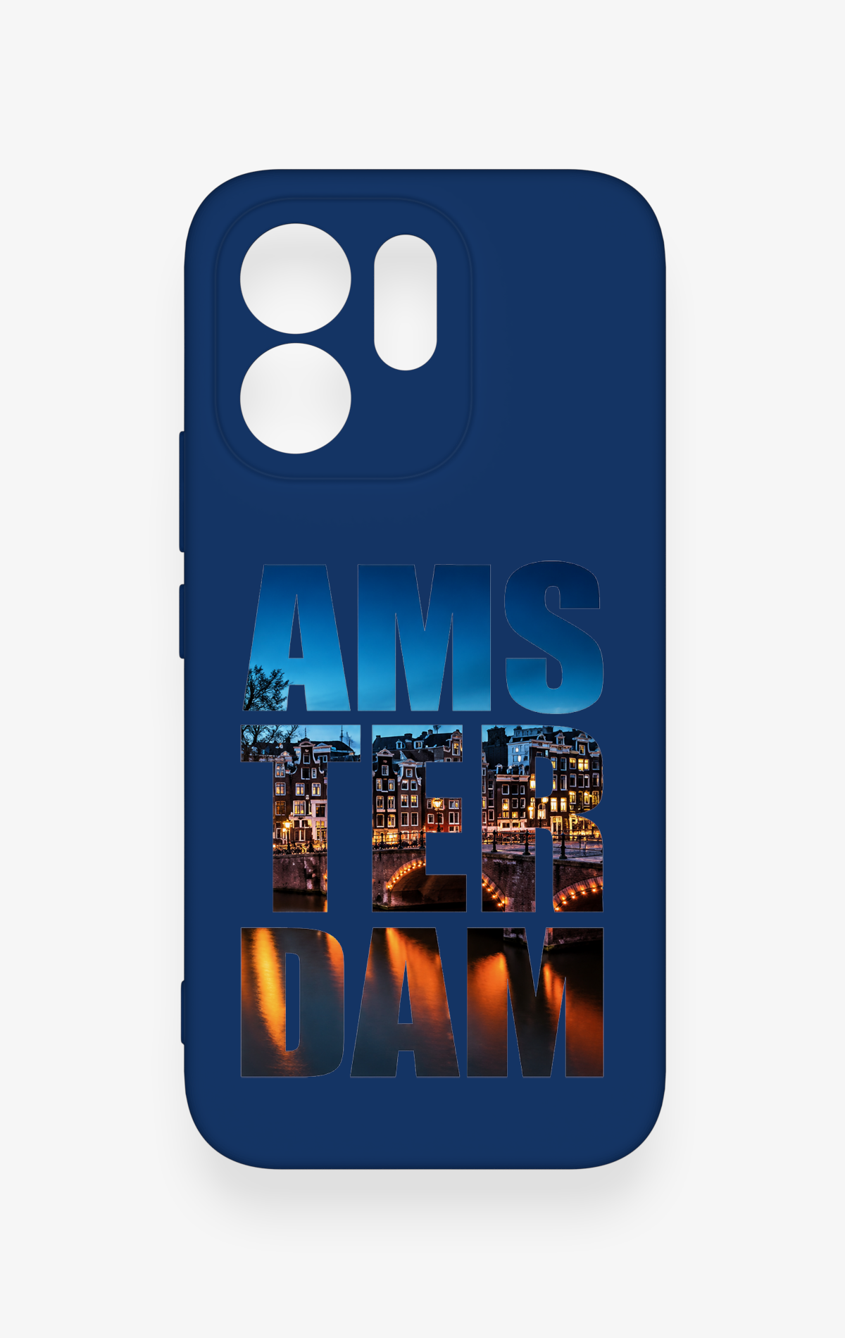 Vivo V70 5G Uyumlu Amsterdam Desenli Silikon Kılıf