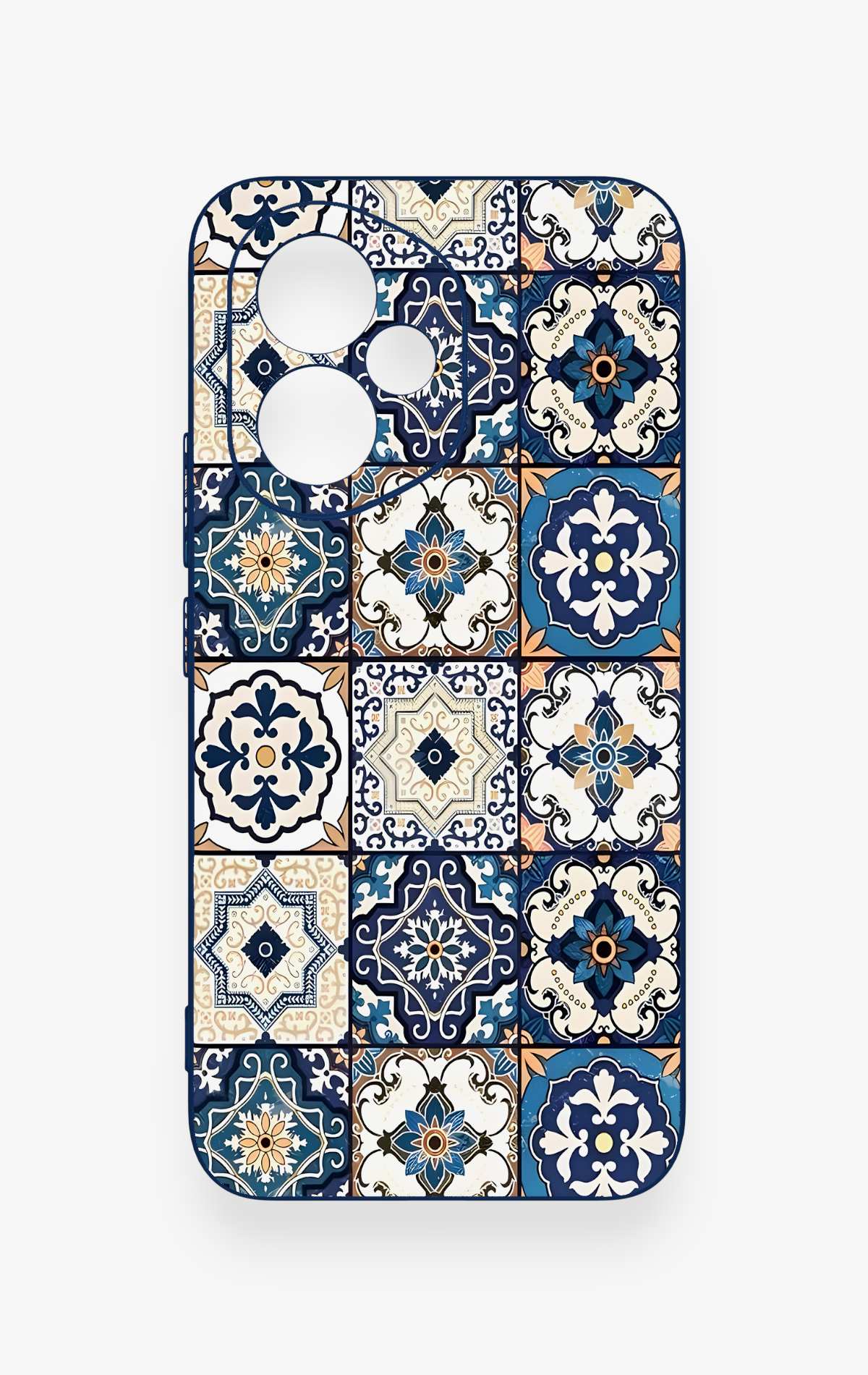 Honor 400 Uyumlu Mozaik Çini Desenli Silikon Kılıf