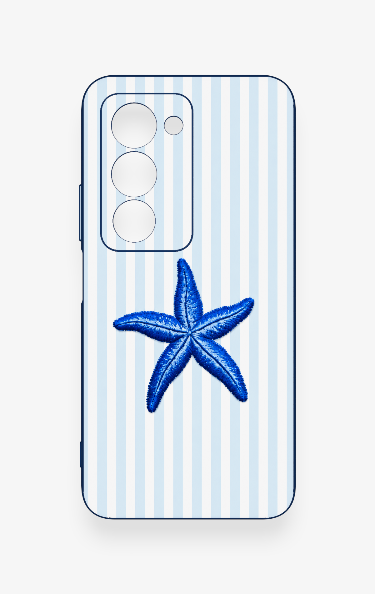 Redmi 15 5G Uyumlu Mavi Deniz Yıldızı Desenli Silikon Kılıf