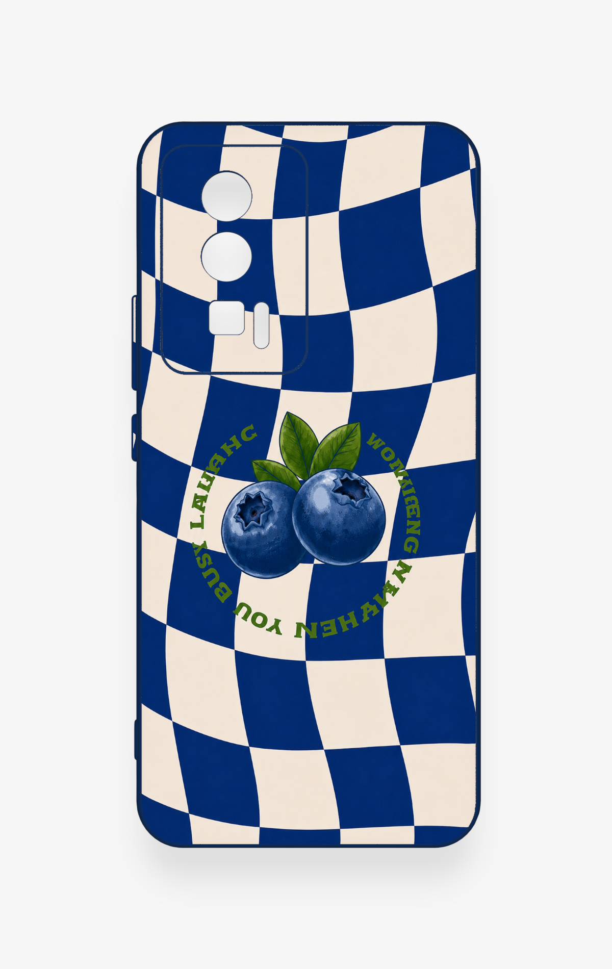 Poco F5 Pro Uyumlu Yaban Mersini Desenli Silikon Kılıf