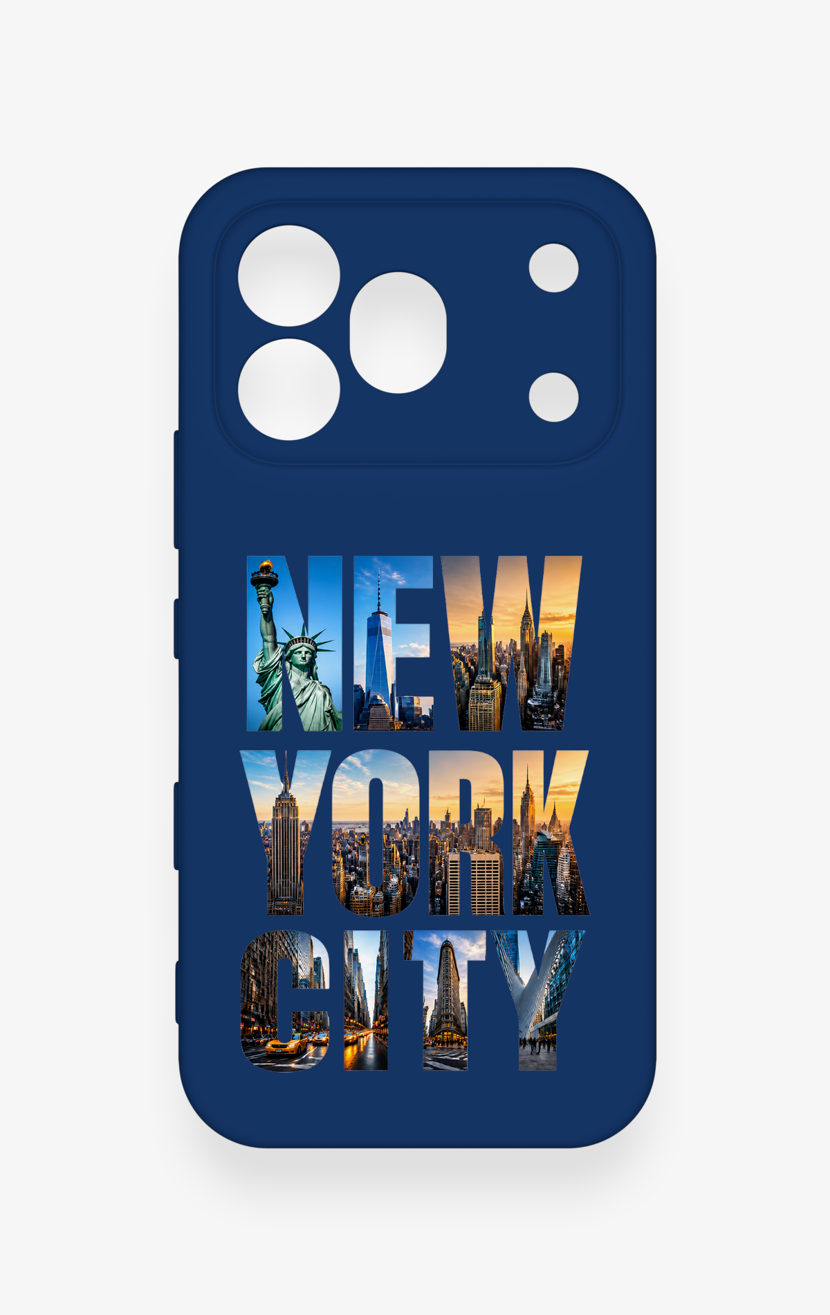 Honor 600 Pro Uyumlu New York City Desenli Silikon Kılıf