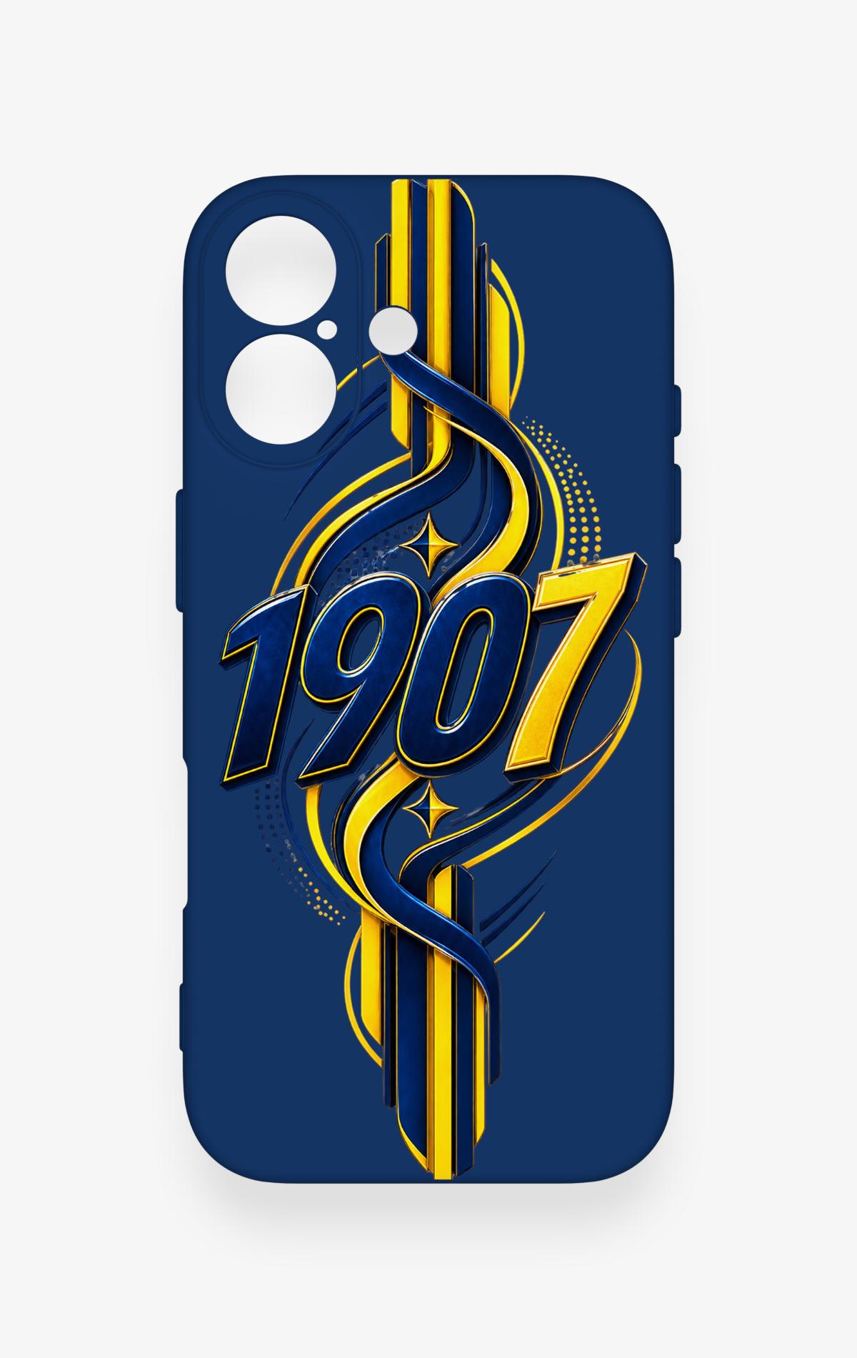 iPhone 17 Uyumlu FB-1907 Desenli Silikon Kılıf