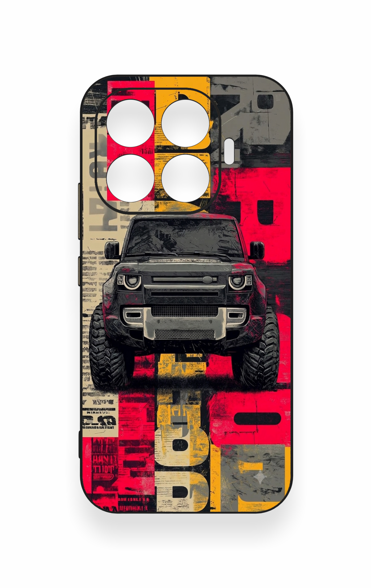 Mi 17T 5G Uyumlu Defender Truck Desenli Silikon Kılıf