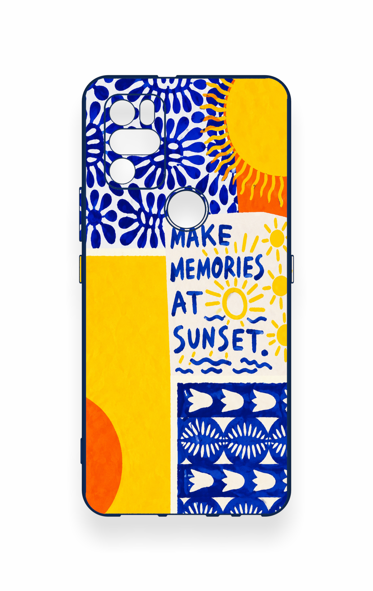 Omix X300 Uyumlu Sunset Desenli Silikon Kılıf