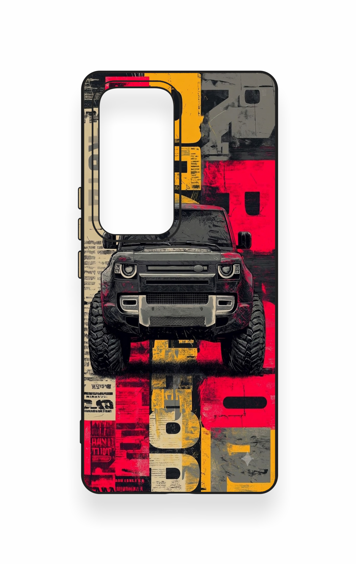 Vivo V30 Uyumlu Defender Truck Desenli Silikon Kılıf