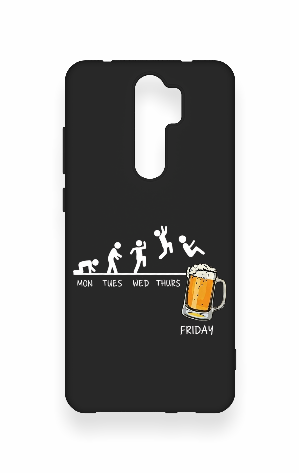 Redmi Note 8 Pro Uyumlu Fun Day Friday Desenli Silikon Kılıf