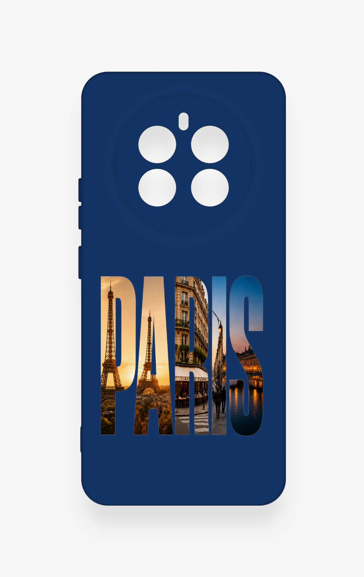Realme 12 4G Uyumlu Paris Desenli Silikon Kılıf