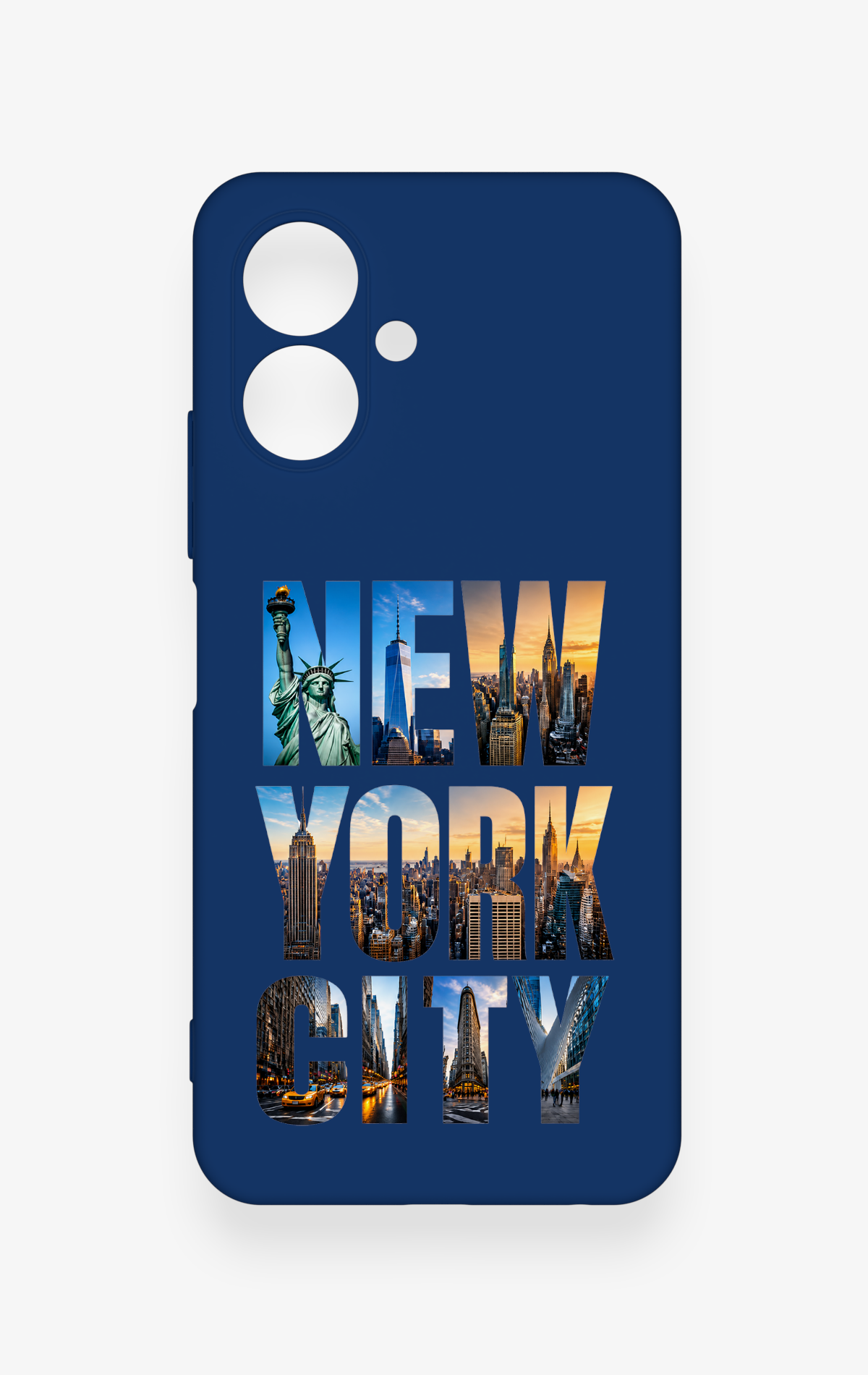Tecno Spark Go 2 Uyumlu New York City Desenli Silikon Kılıf