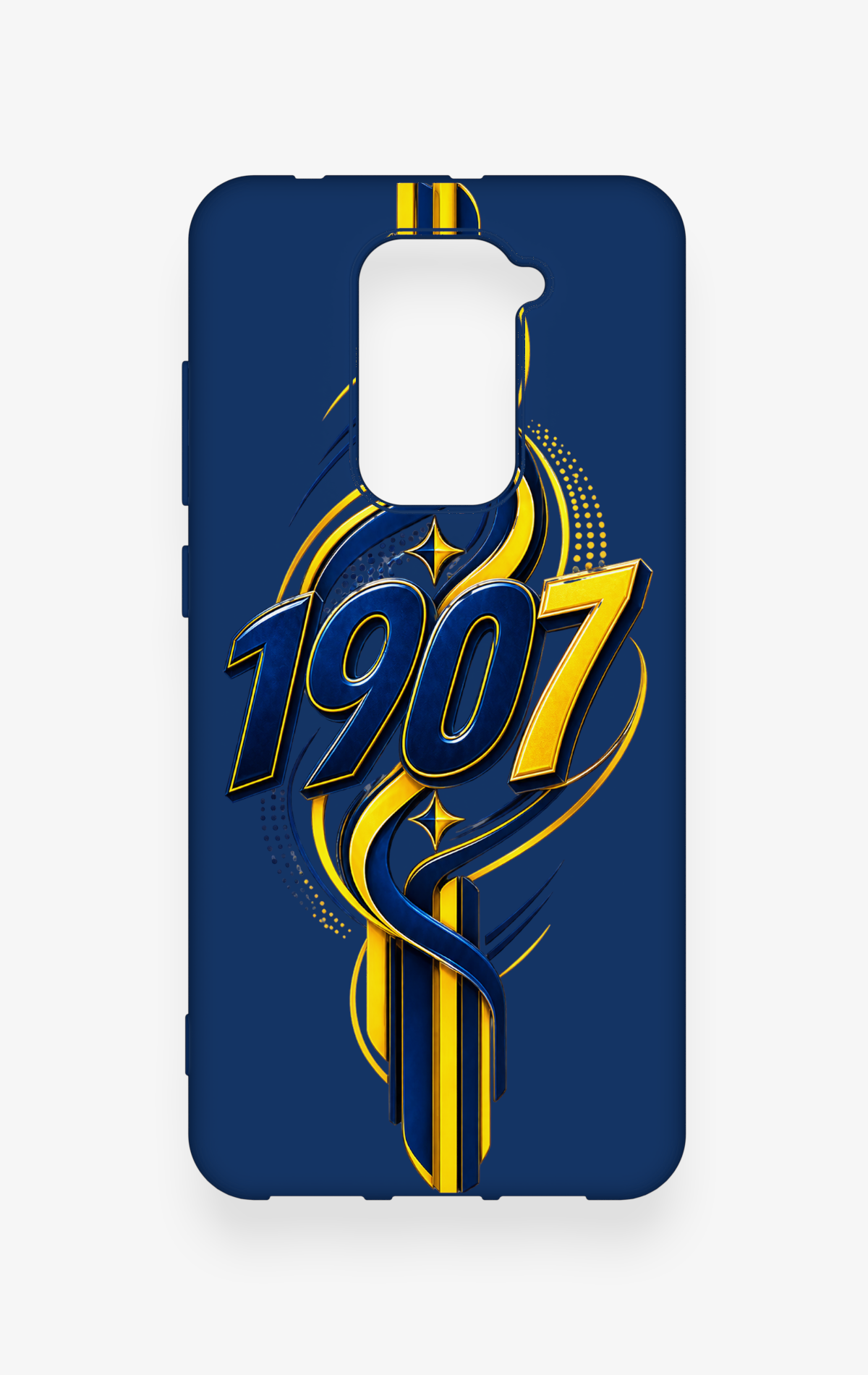 Redmi Note 9 Uyumlu FB-1907 Desenli Silikon Kılıf