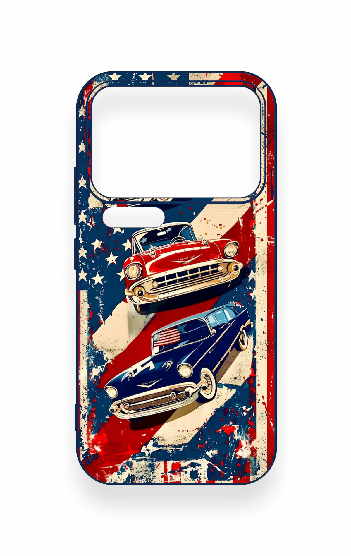 Xiaomi Mi 17 Pro 5G Uyumlu Amerikan Chevrolet Desenli Silikon Kılıf