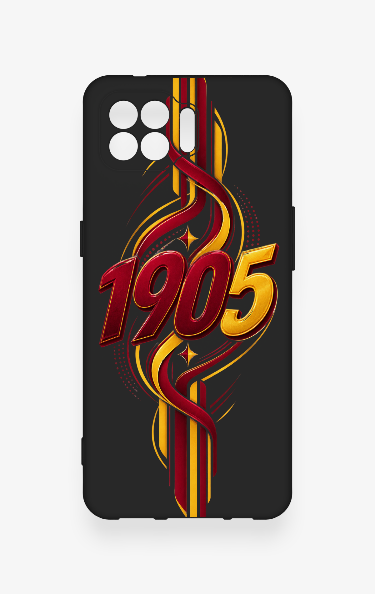 Oppo Reno 4 Lite Uyumlu GS-1905 Desenli Silikon Kılıf