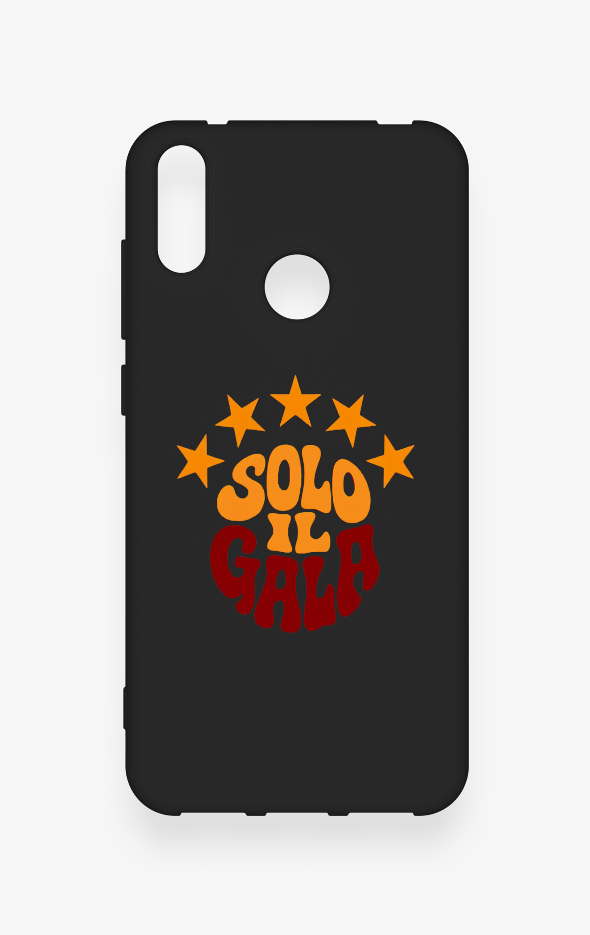 Huawei Y7 2019 Uyumlu Solo IL Gala Desenli Silikon Kılıf