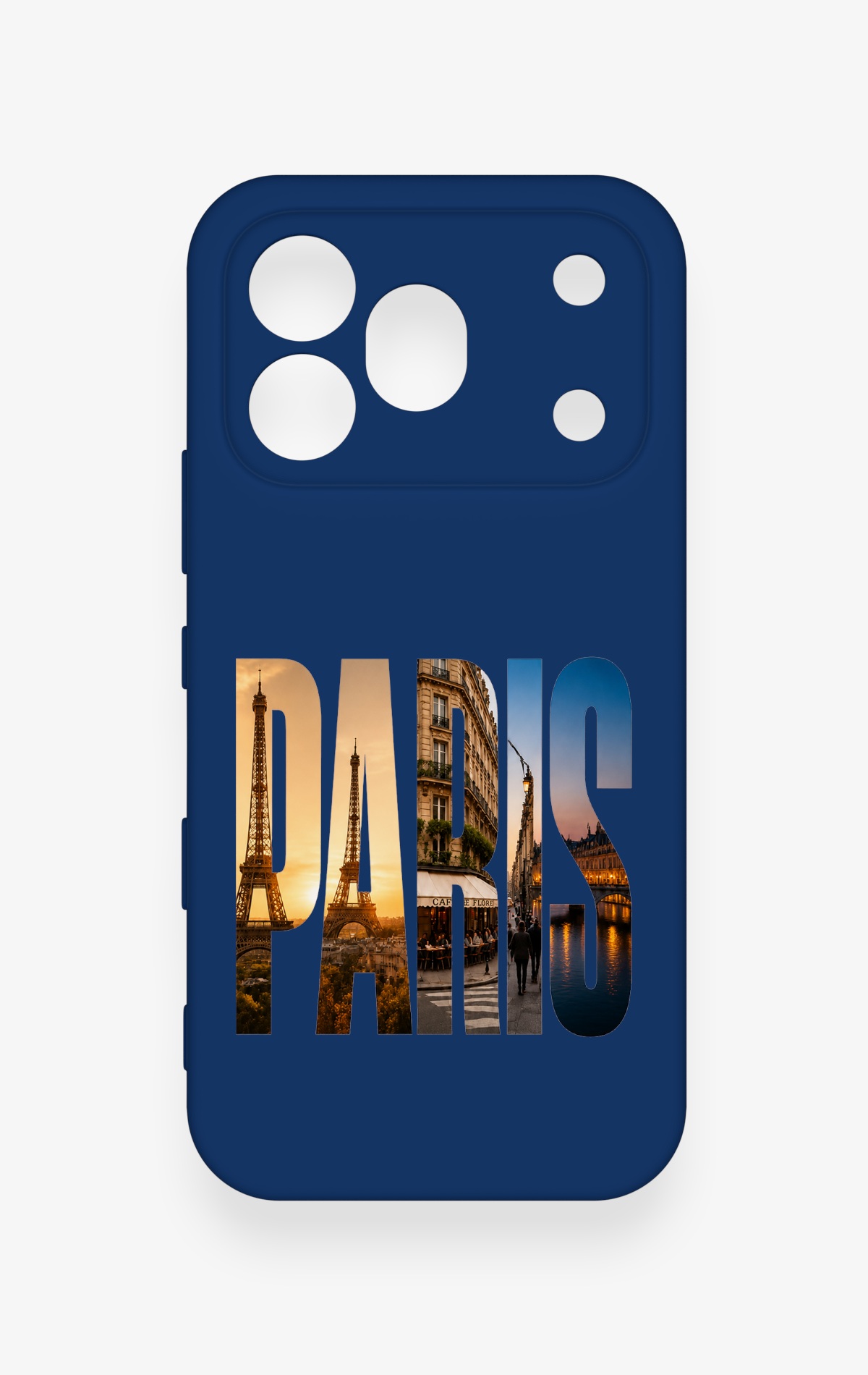 Honor 600 Pro Uyumlu Paris Desenli Silikon Kılıf