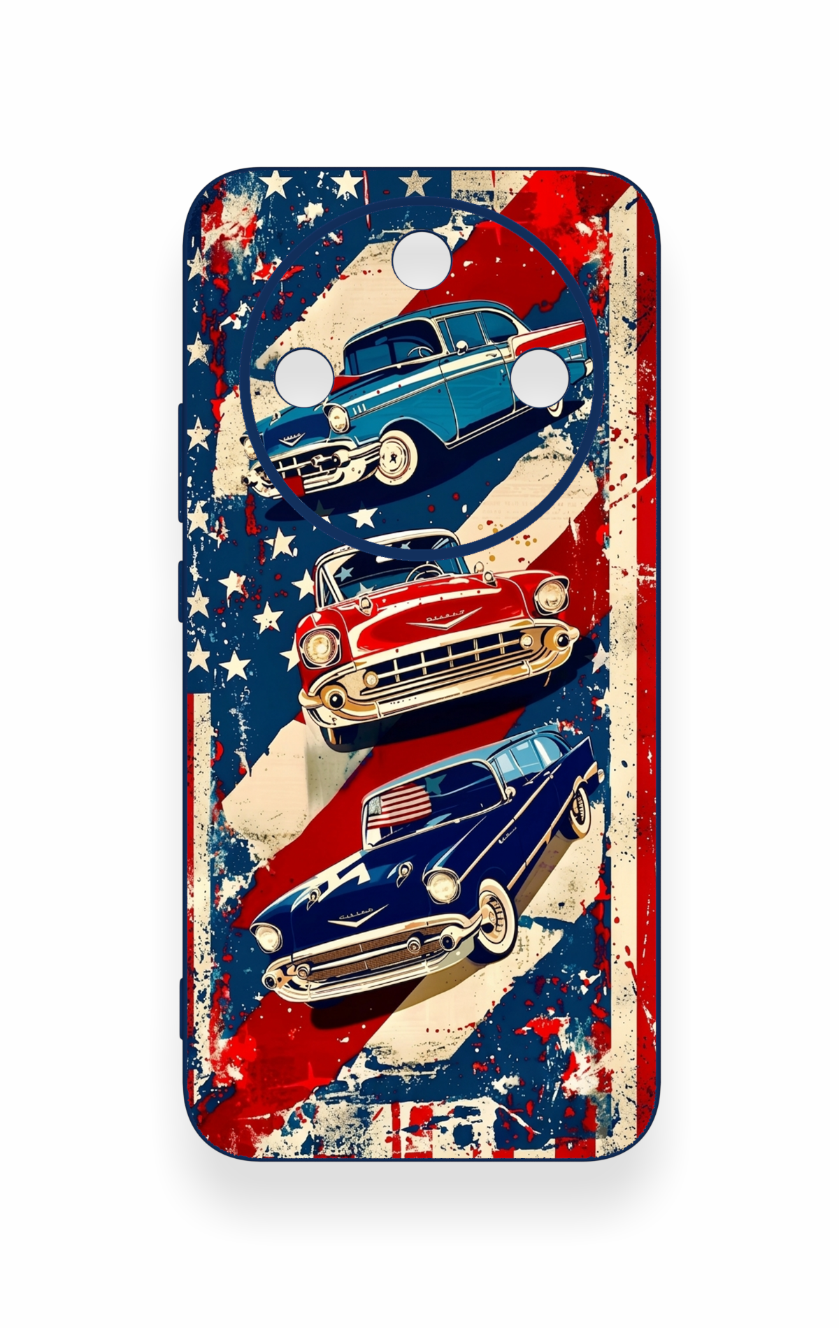 Honor Magic 8 Lite Uyumlu Amerikan Chevrolet Desenli Silikon Kılıf