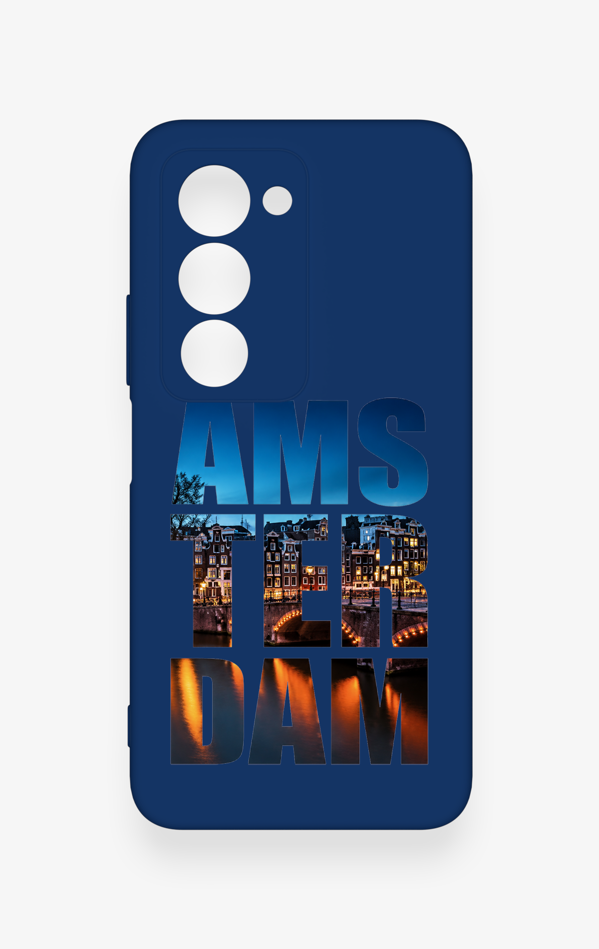 Redmi 15 5G Uyumlu Amsterdam Desenli Silikon Kılıf