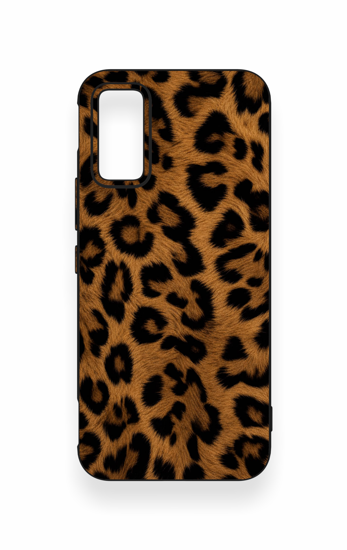 İnfinix Gt 30 Pro Uyumlu Koyu Leopar Deri Desenli Silikon Kılıf