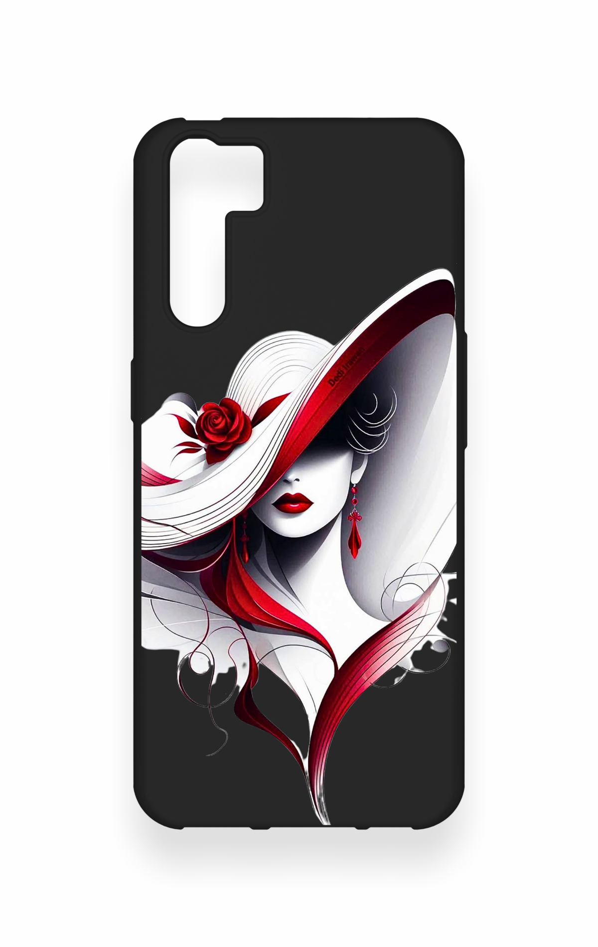 Oppo A91 Uyumlu Matmazel Desenli Silikon Kılıf