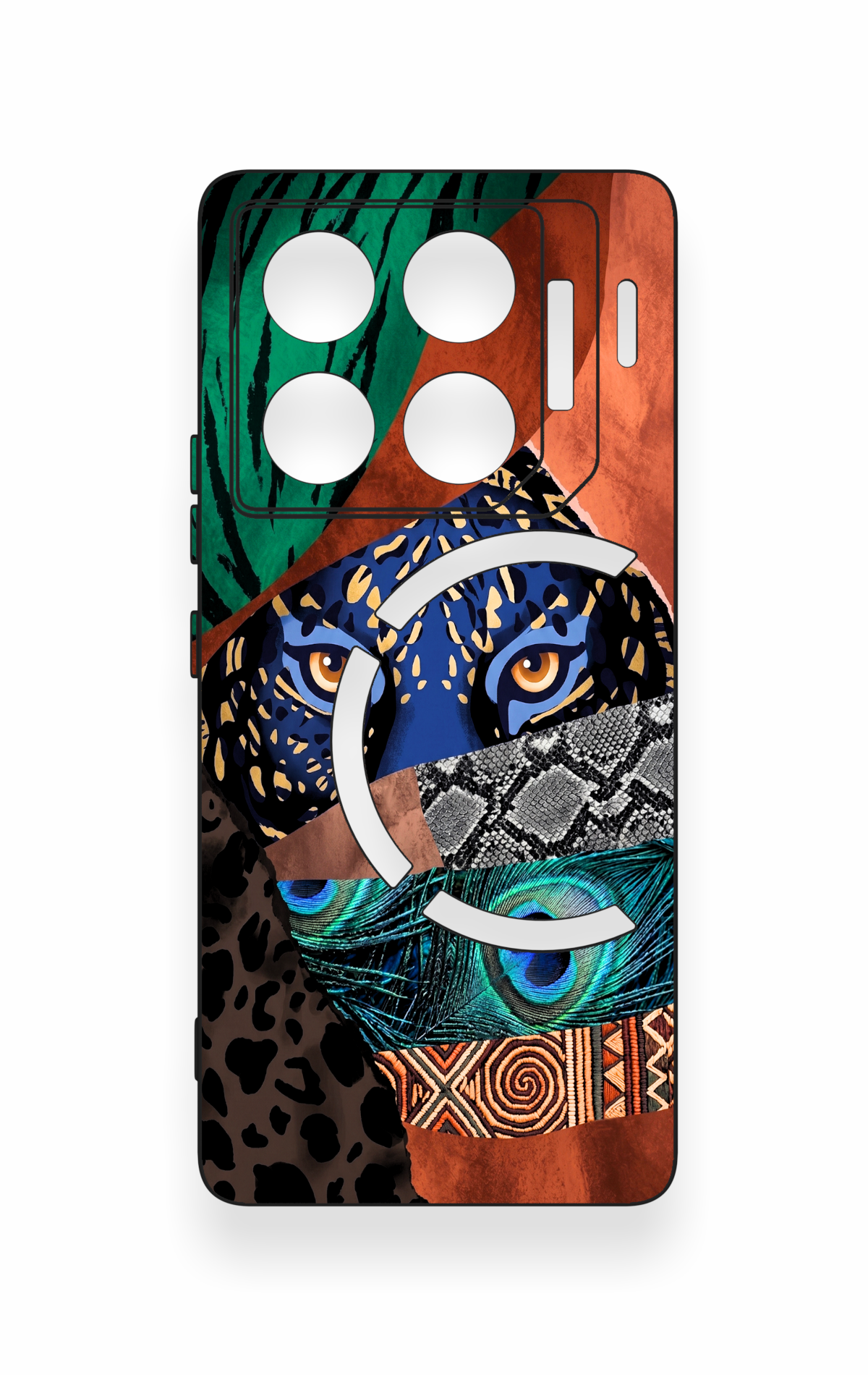 İnfinix Gt 20 Pro Uyumlu Amazon Kaplan Desenli Silikon Kılıf