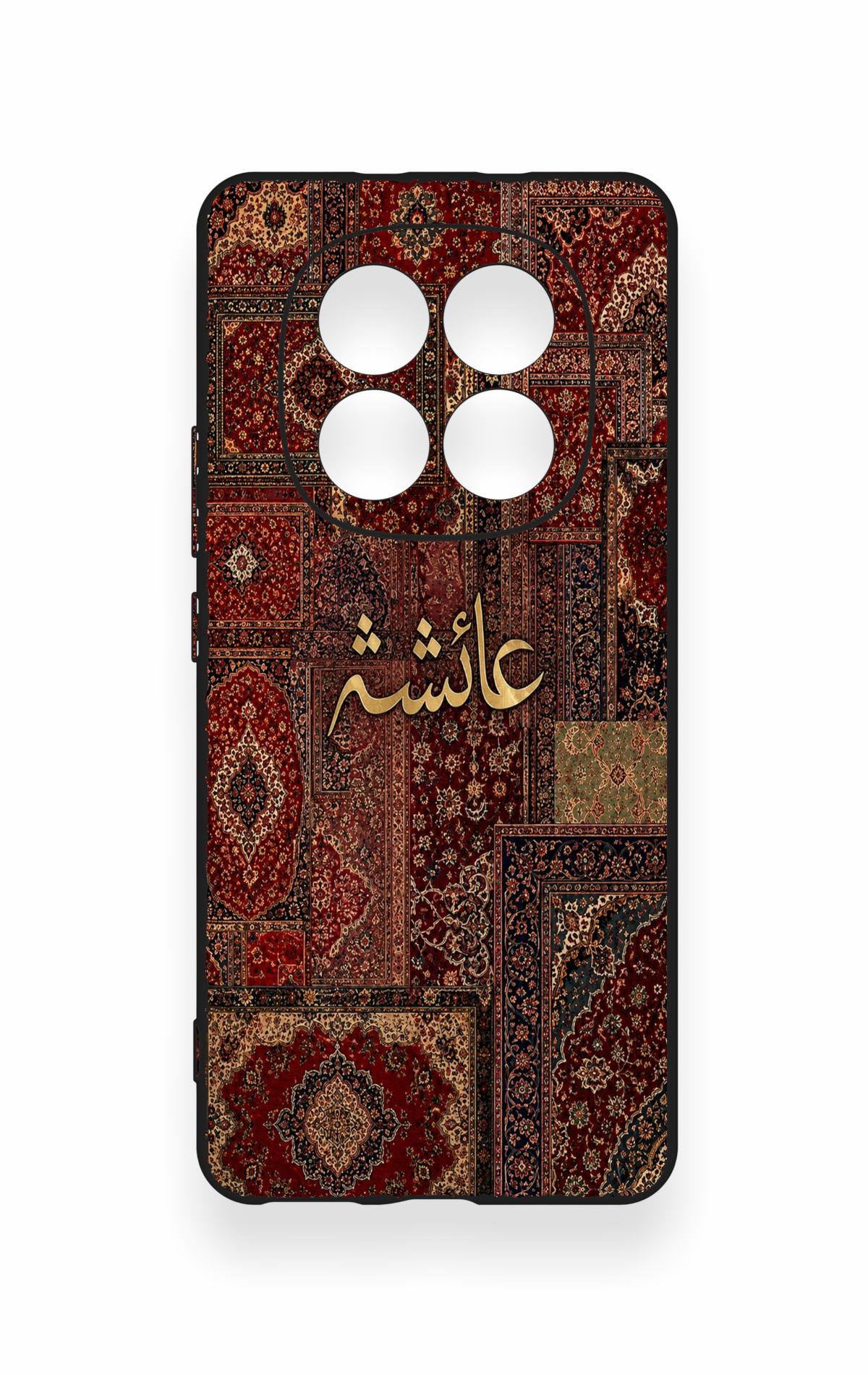 REDMİ NOTE 15 4G Uyumlu Vintage Halı Desenli Silikon Kılıf