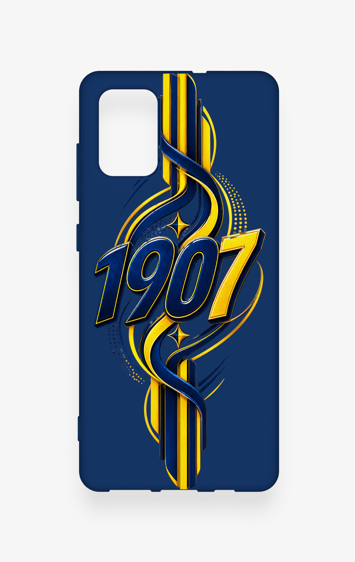 Samsung-A71 Uyumlu FB-1907 Desenli Silikon Kılıf