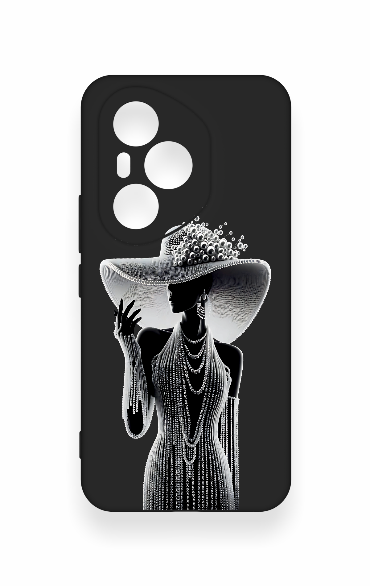 Honor 400 Pro Uyumlu Lady Desenli Silikon Kılıf