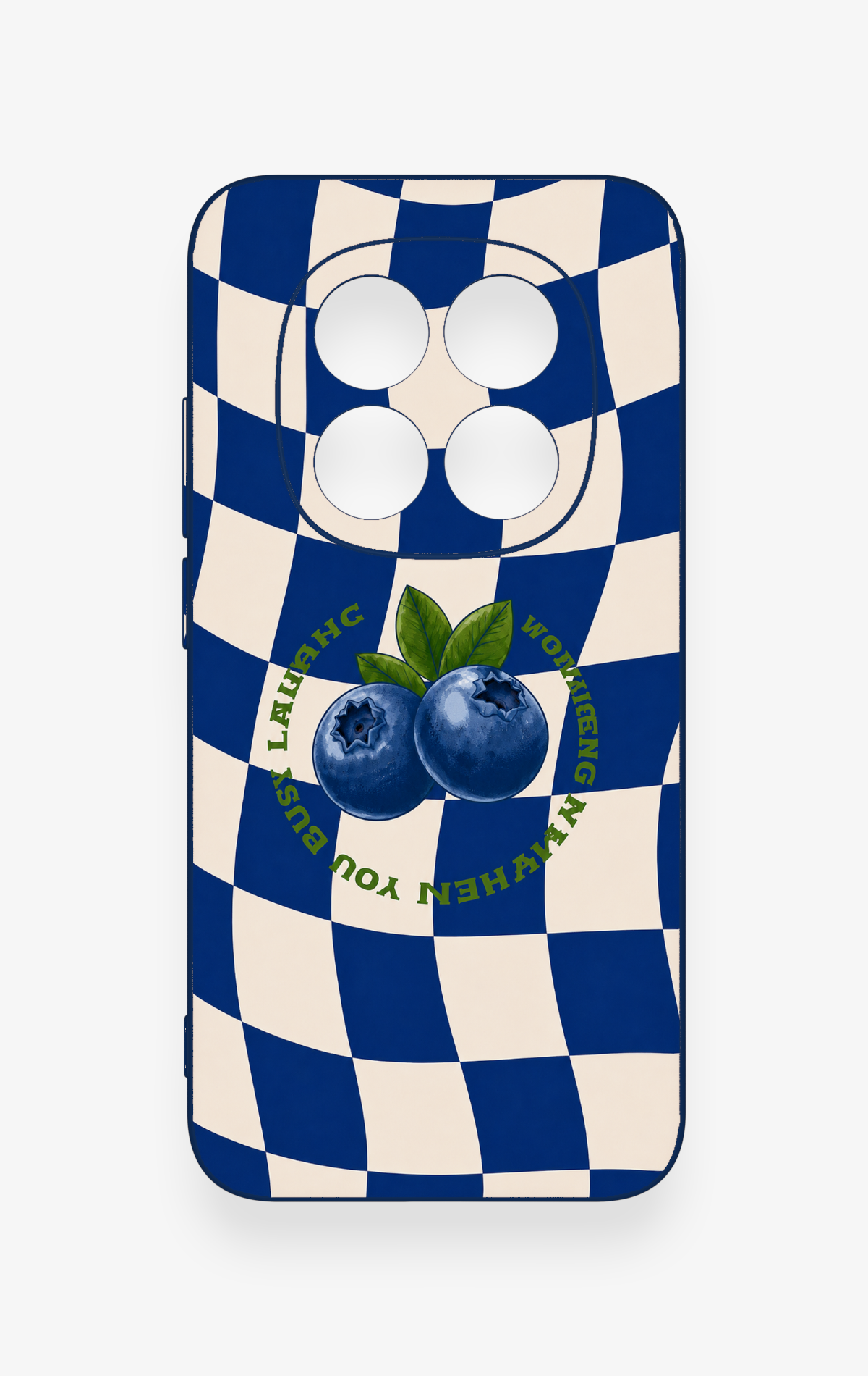 Redmi Note 15 Pro 5G Uyumlu Yaban Mersini Desenli Silikon Kılıf