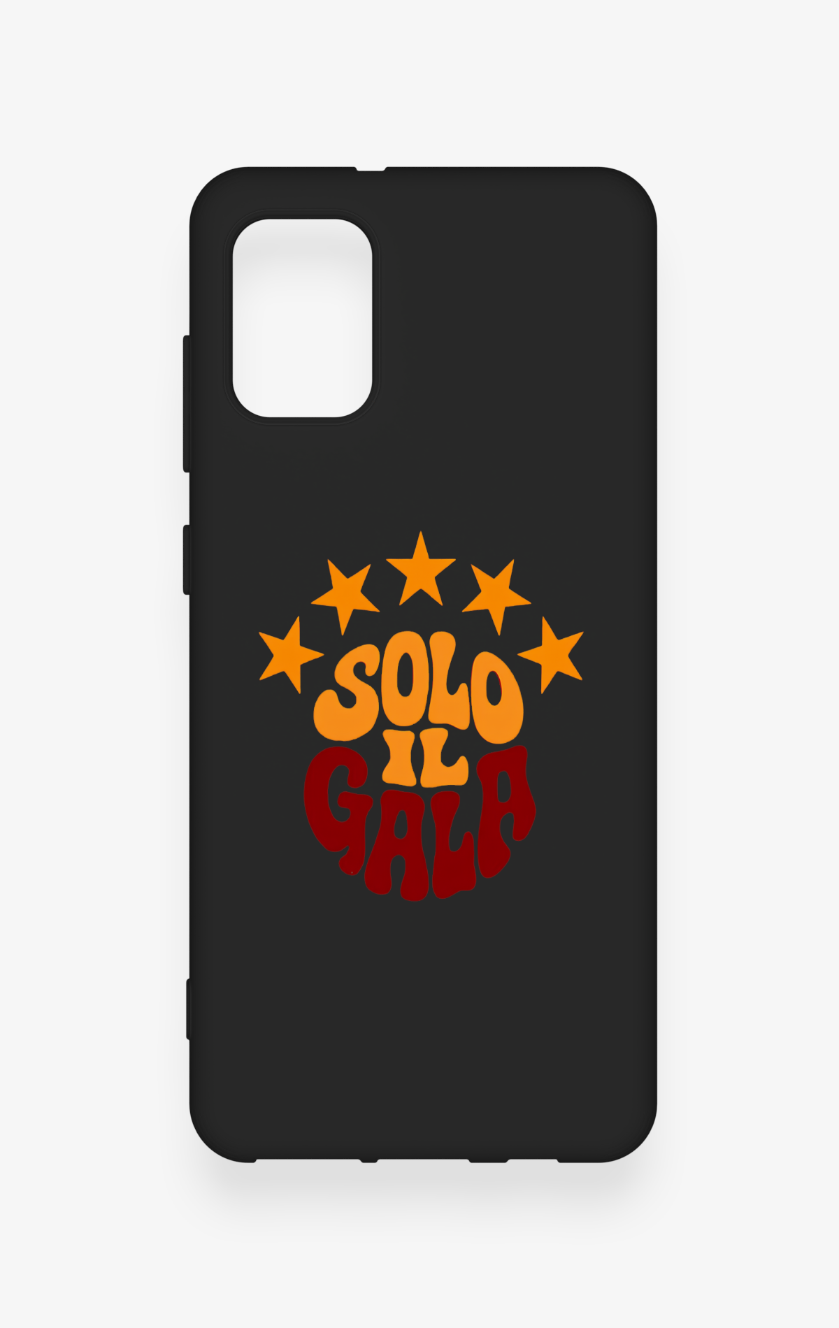 Samsung A31 Uyumlu Solo IL Gala Desenli Silikon Kılıf