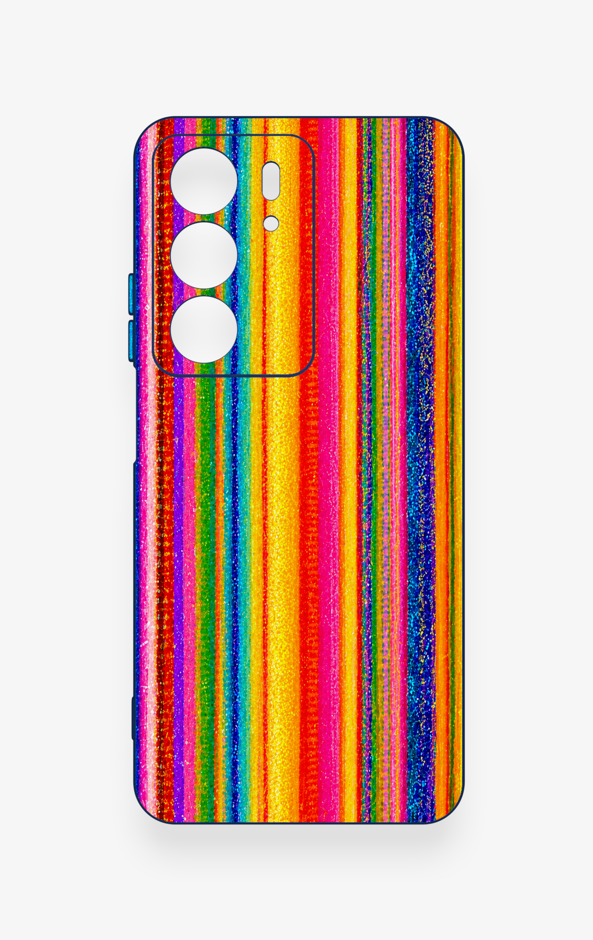 Realme C75 Uyumlu Rengarenk Desenli Silikon Kılıf
