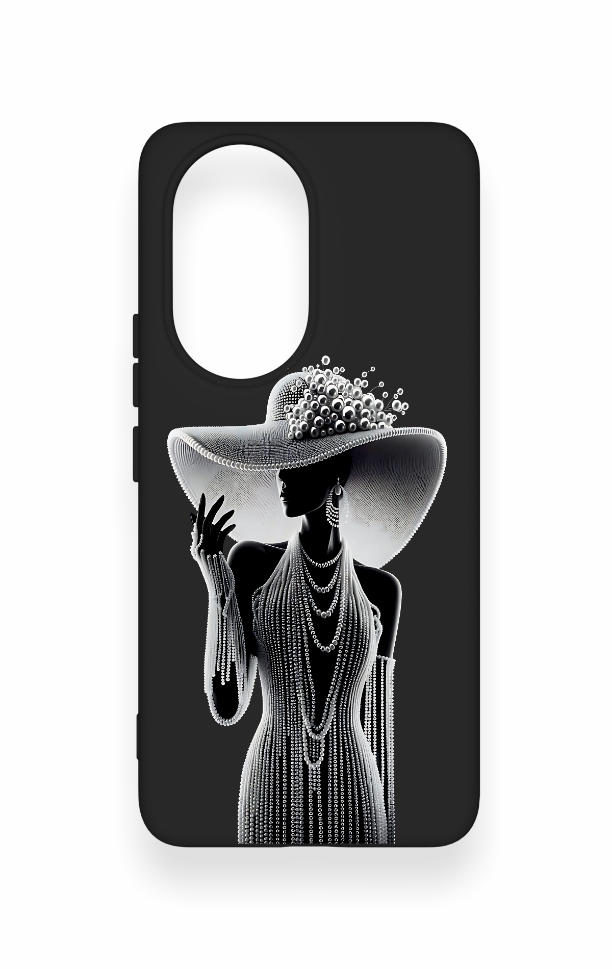 Honor 200 5G Uyumlu Lady Desenli Silikon Kılıf