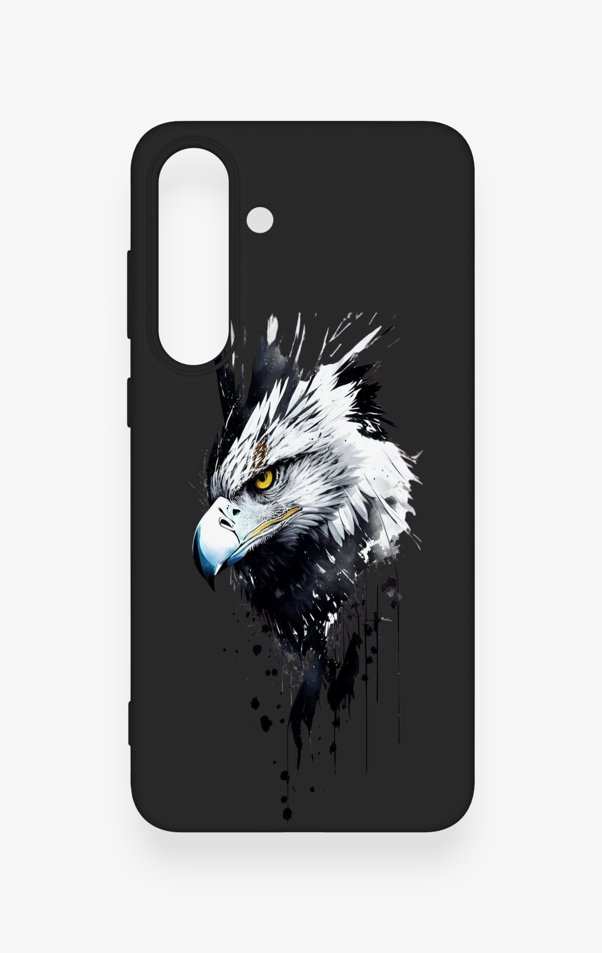 Samsung S25Fe Uyumlu Bald Eagle Desenli Silikon Kılıf