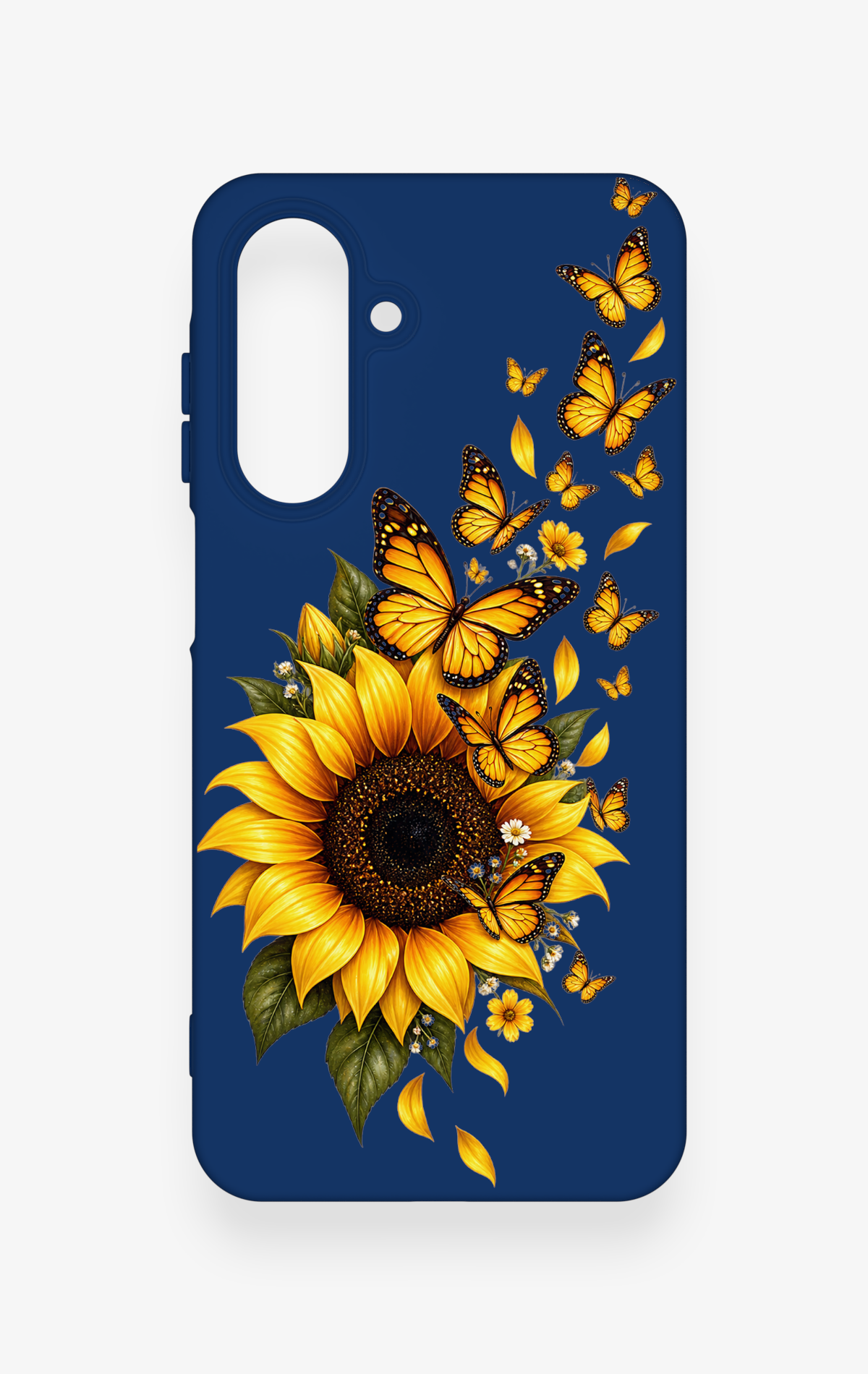 Samsung A26 Uyumlu Ayçiçeği Desenli Silikon Kılıf