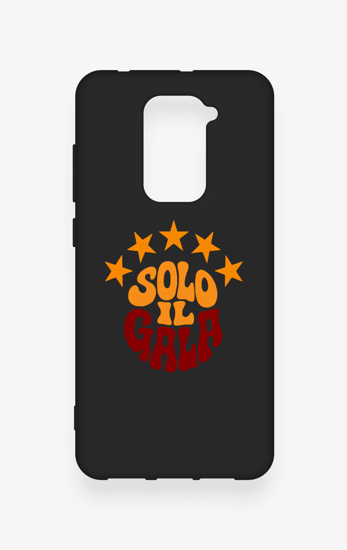 Redmi Note 9 Uyumlu Solo IL Gala Desenli Silikon Kılıf