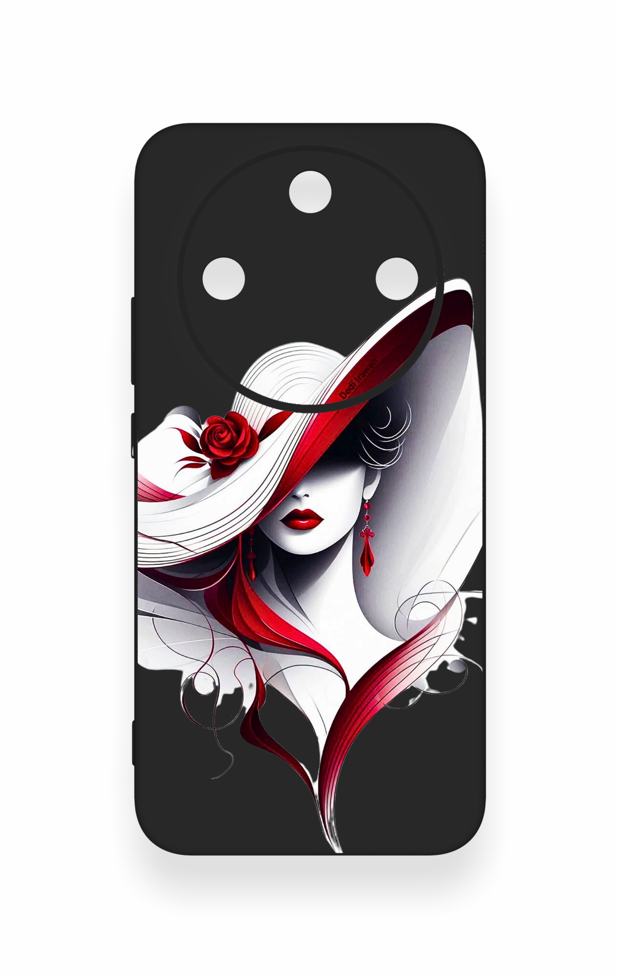 Honor Magic 8 Lite Uyumlu Matmazel Desenli Silikon Kılıf
