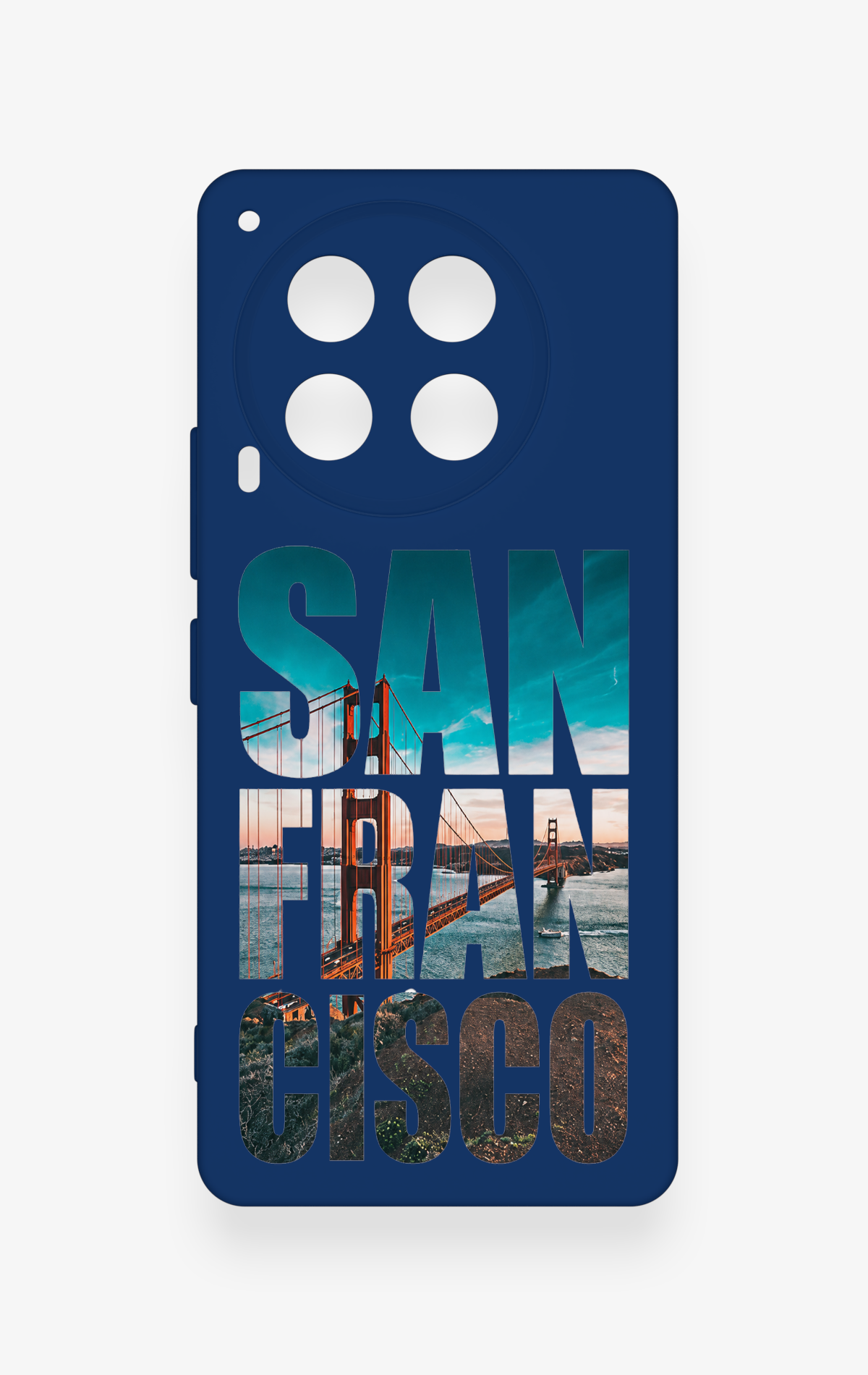 Tecno Camon 30 Uyumlu San Francisco Desenli Silikon Kılıf