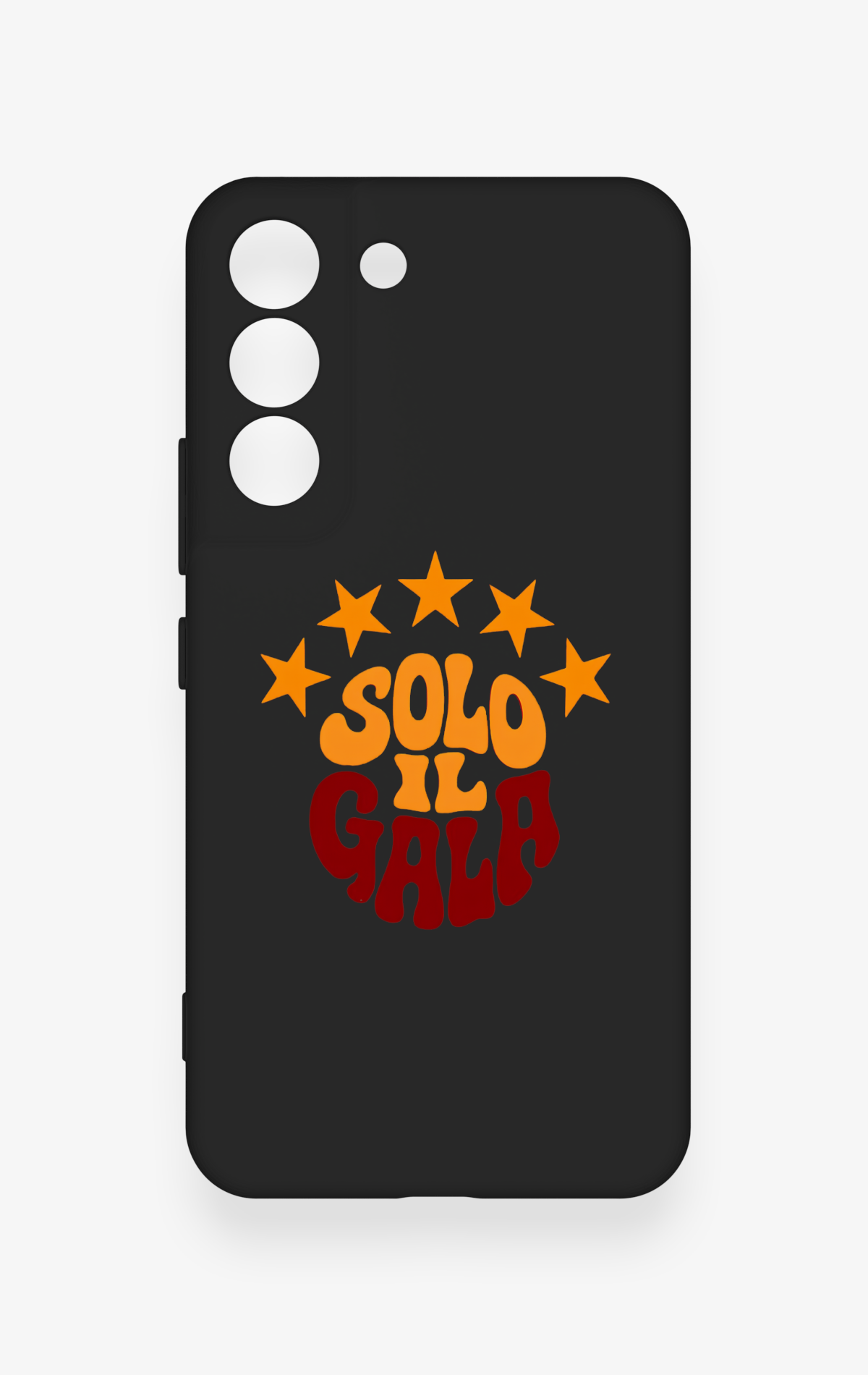 Samsung S22 Uyumlu Solo IL Gala Desenli Silikon Kılıf