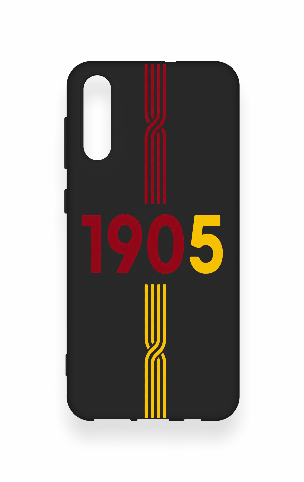 Samsung A50 Uyumlu 1905 Kemer Desenli Silikon Kılıf