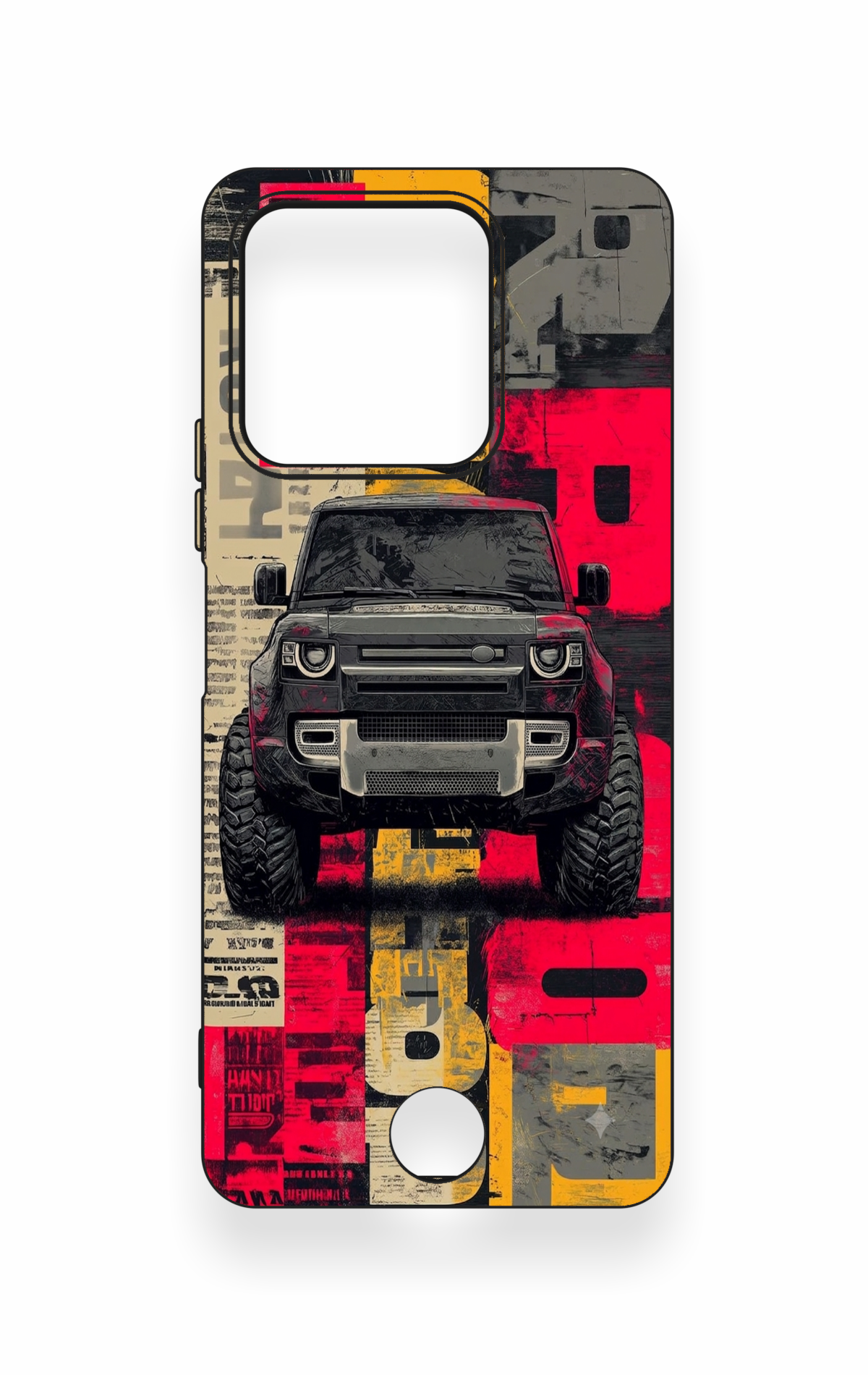 Reeder S71 Uyumlu Defender Truck Desenli Silikon Kılıf