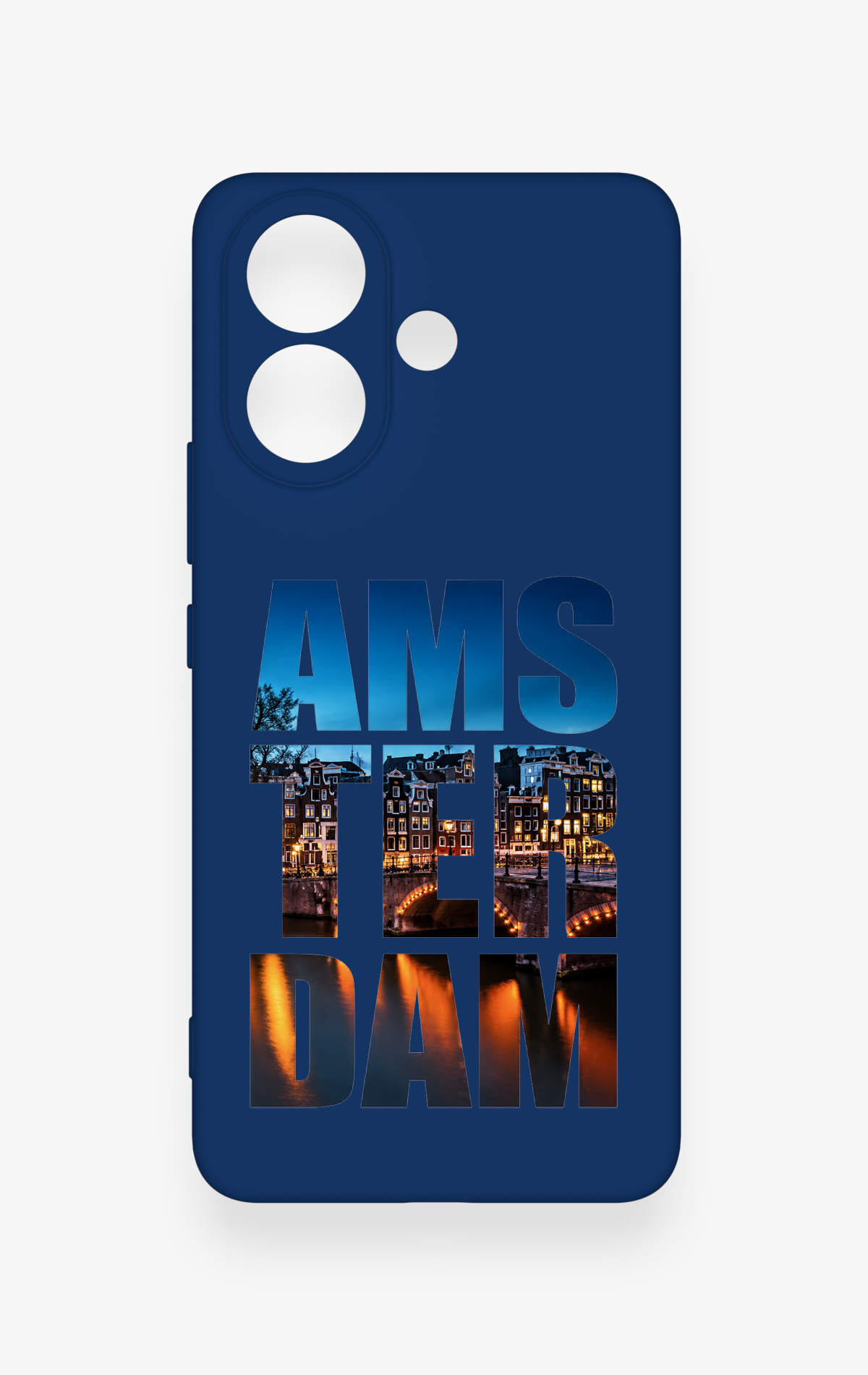 Vivo V60 Lite Uyumlu Amsterdam Desenli Silikon Kılıf