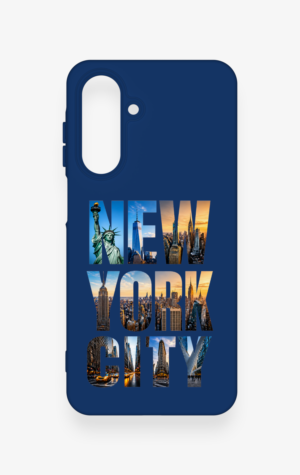 Samsung A26 Uyumlu New York City Desenli Silikon Kılıf