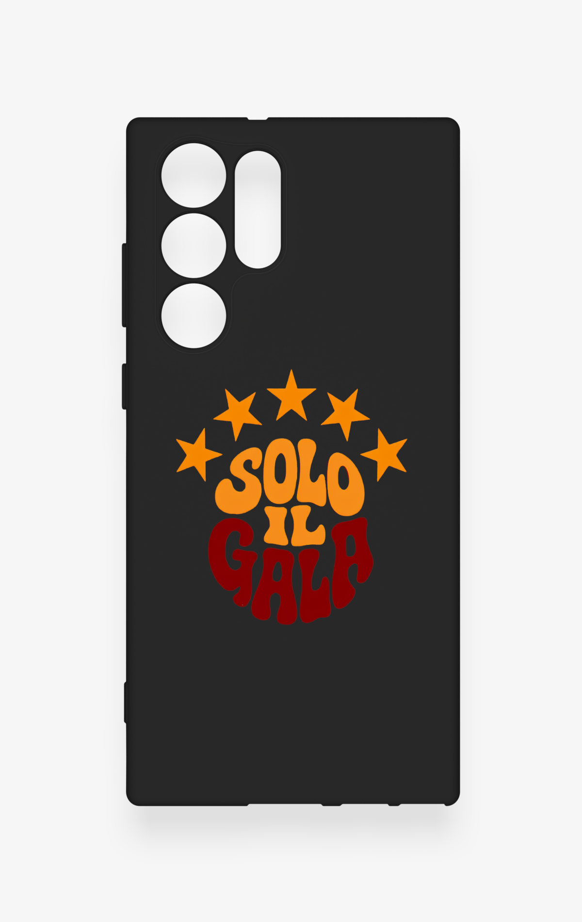 Samsung S22 Ultra Uyumlu Solo IL Gala Desenli Silikon Kılıf