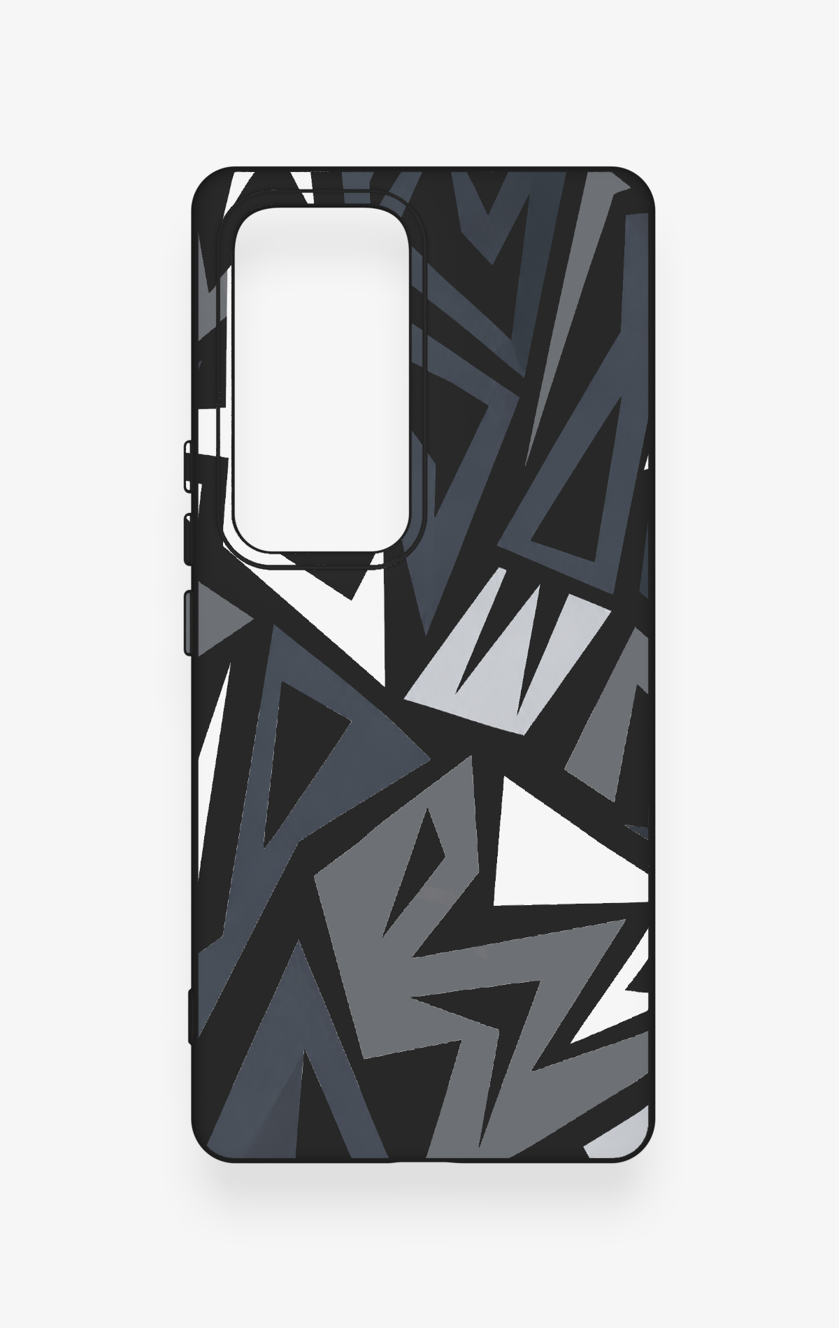 Vivo V30 Uyumlu Geometrik Blok Desenli Silikon Kılıf