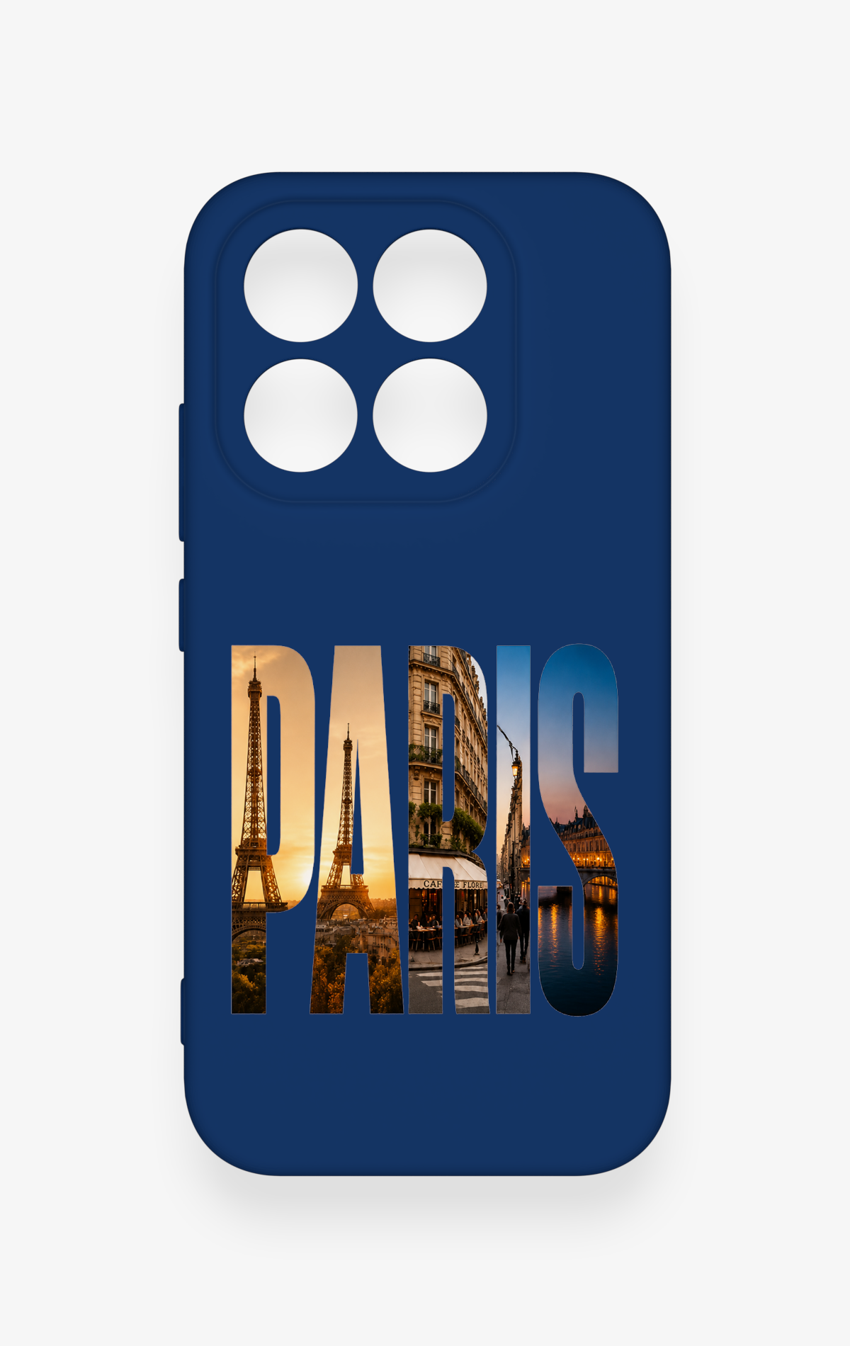 Mi 17 5G Uyumlu Paris Desenli Silikon Kılıf