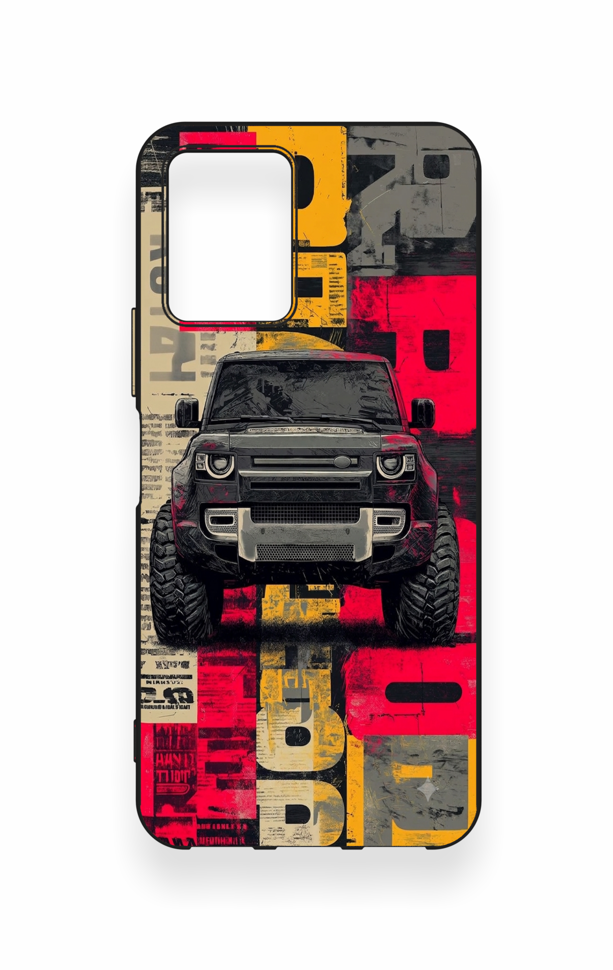 Vivo Y33S Uyumlu Defender Truck Desenli Silikon Kılıf