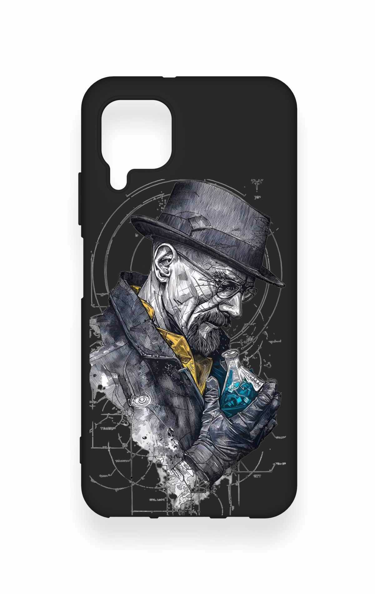 Huawei P40 Lite Uyumlu Walter White Desenli Silikon Kılıf