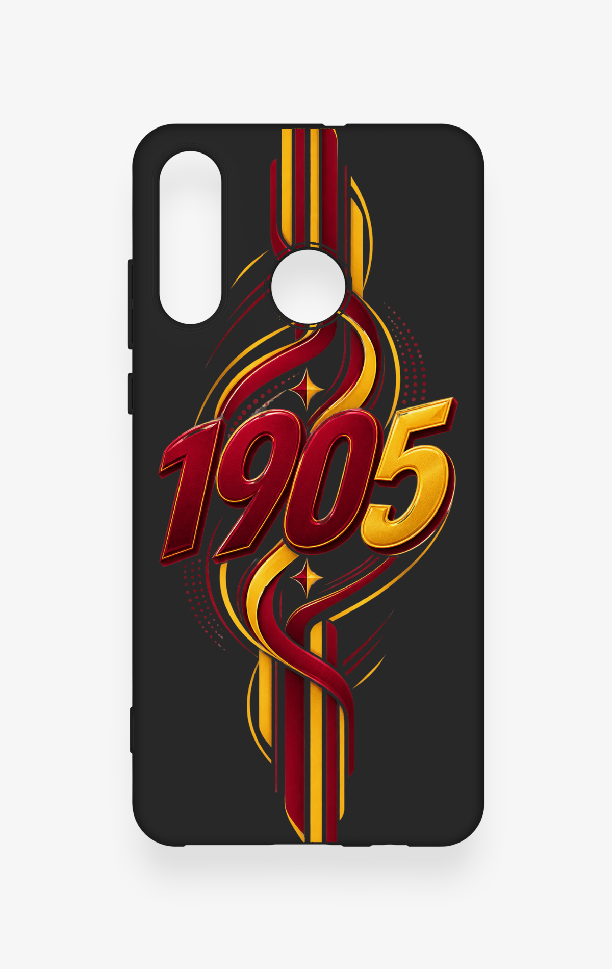 Huawei P30 Lite Uyumlu GS-1905 Desenli Silikon Kılıf