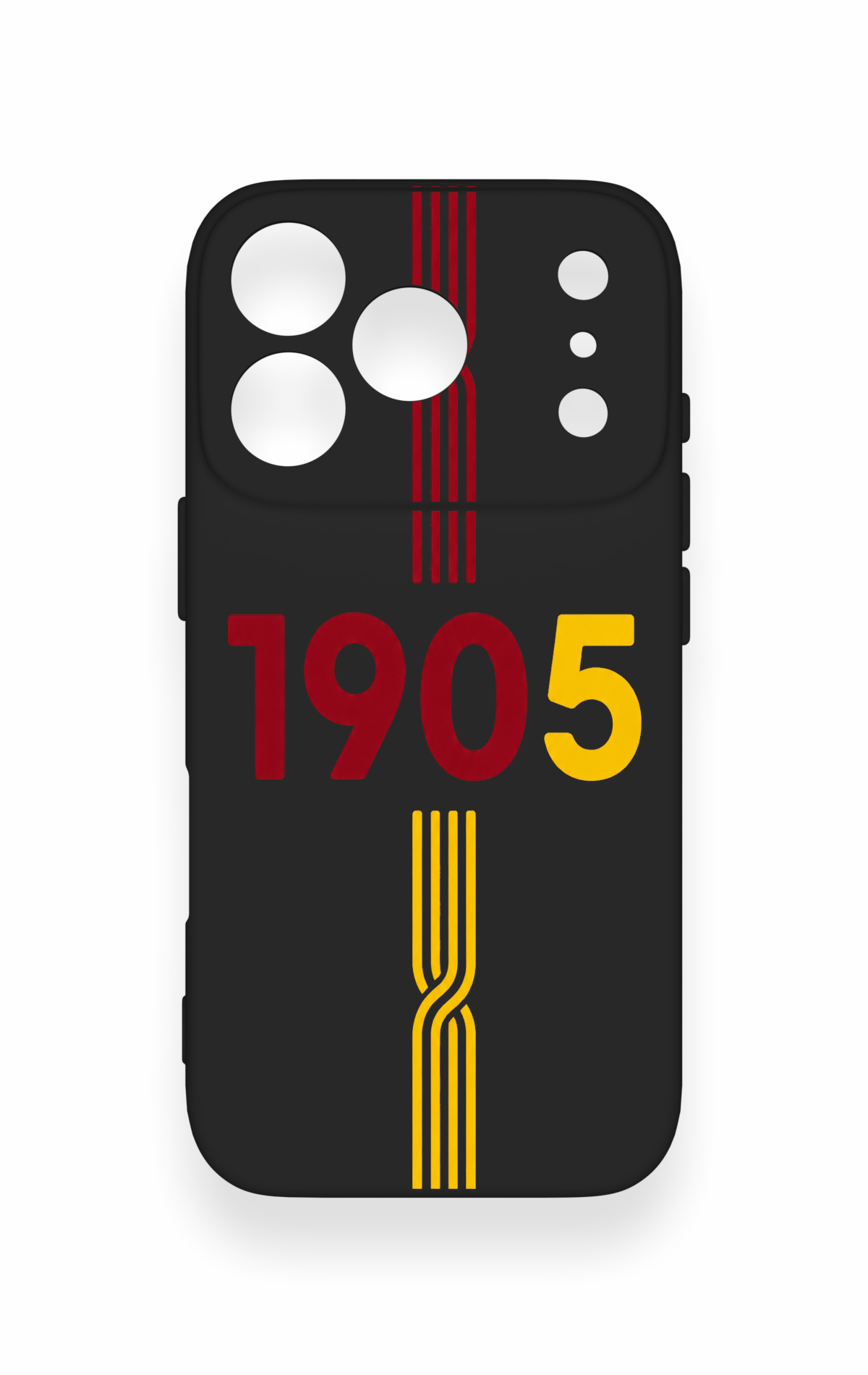 iPhone 17 Pro Uyumlu 1905 Kemer Desenli Silikon Kılıf